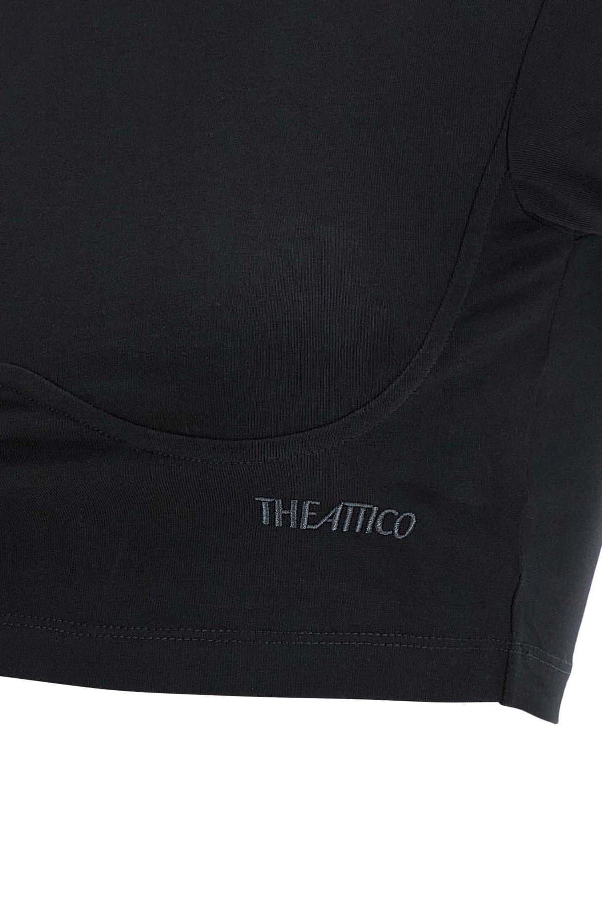 The Attico Bustier Crop T-Shirt
