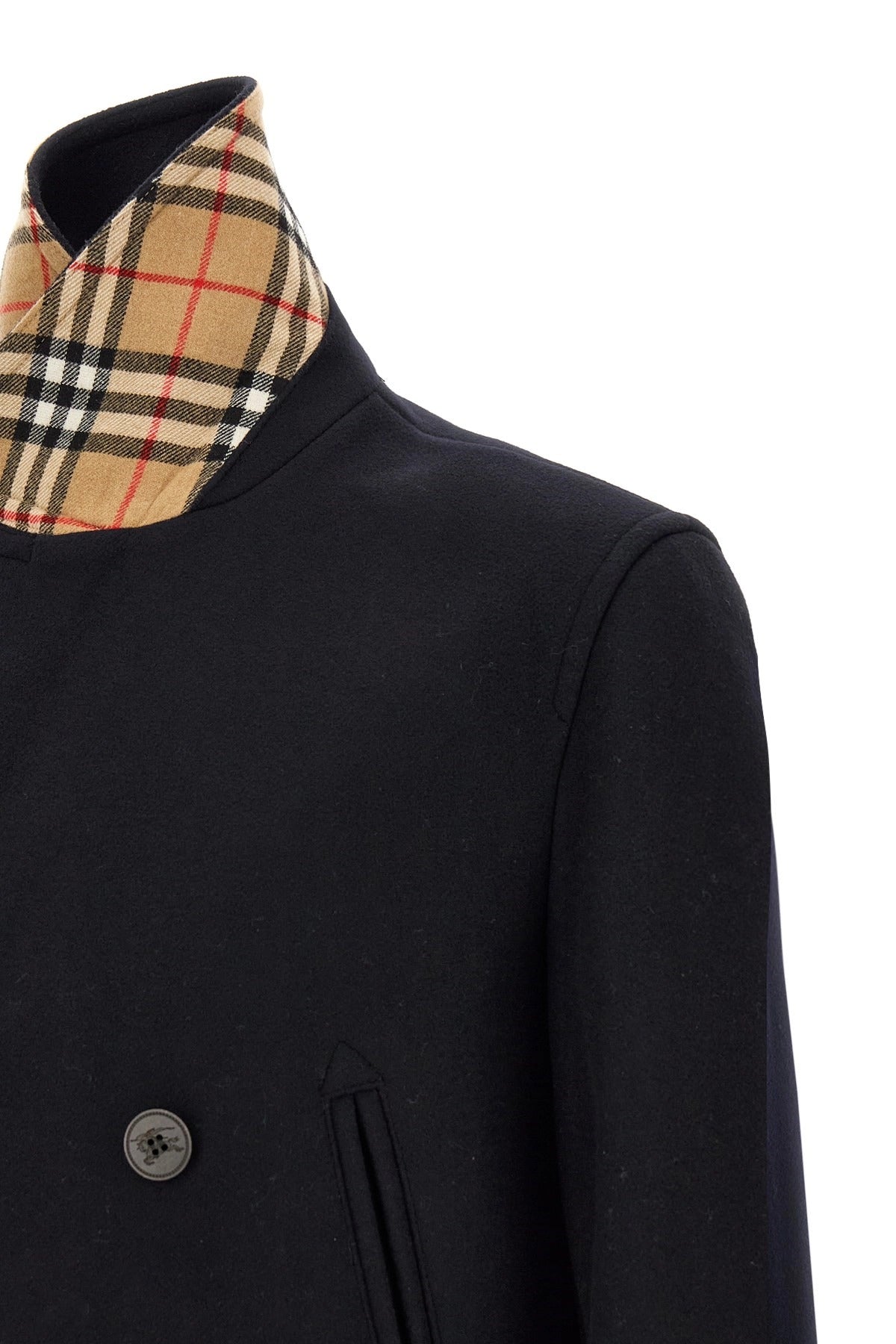 Burberry Shelborne Wool Coat