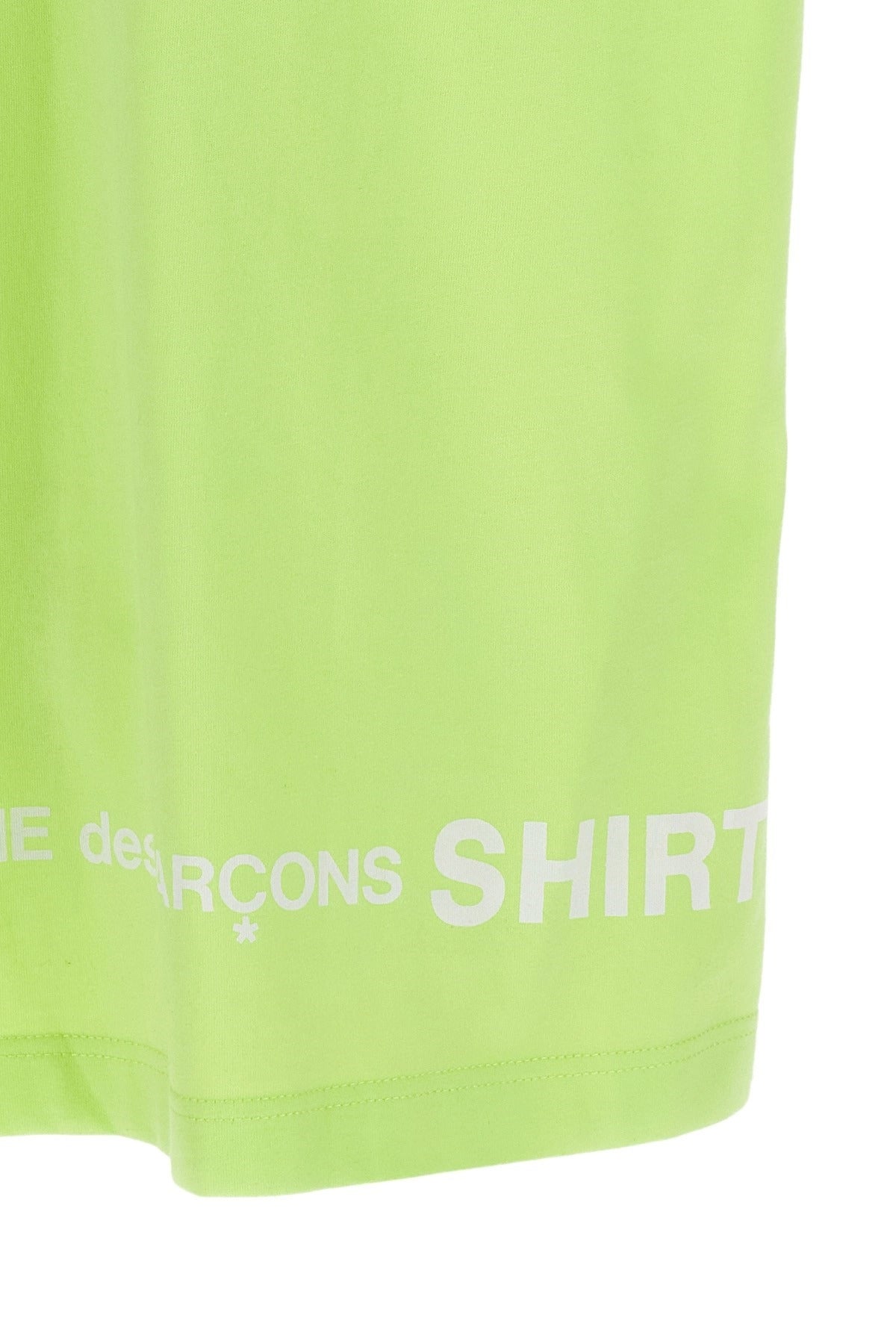 Comme Des Garçons Camiseta con estampado de logo en la espalda