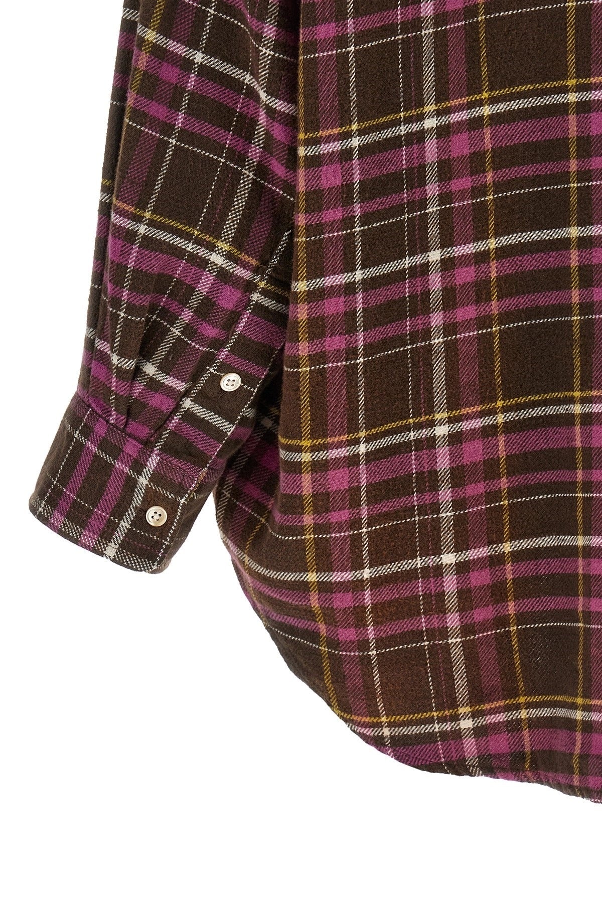 R13 Tartan Shirt With Scarf