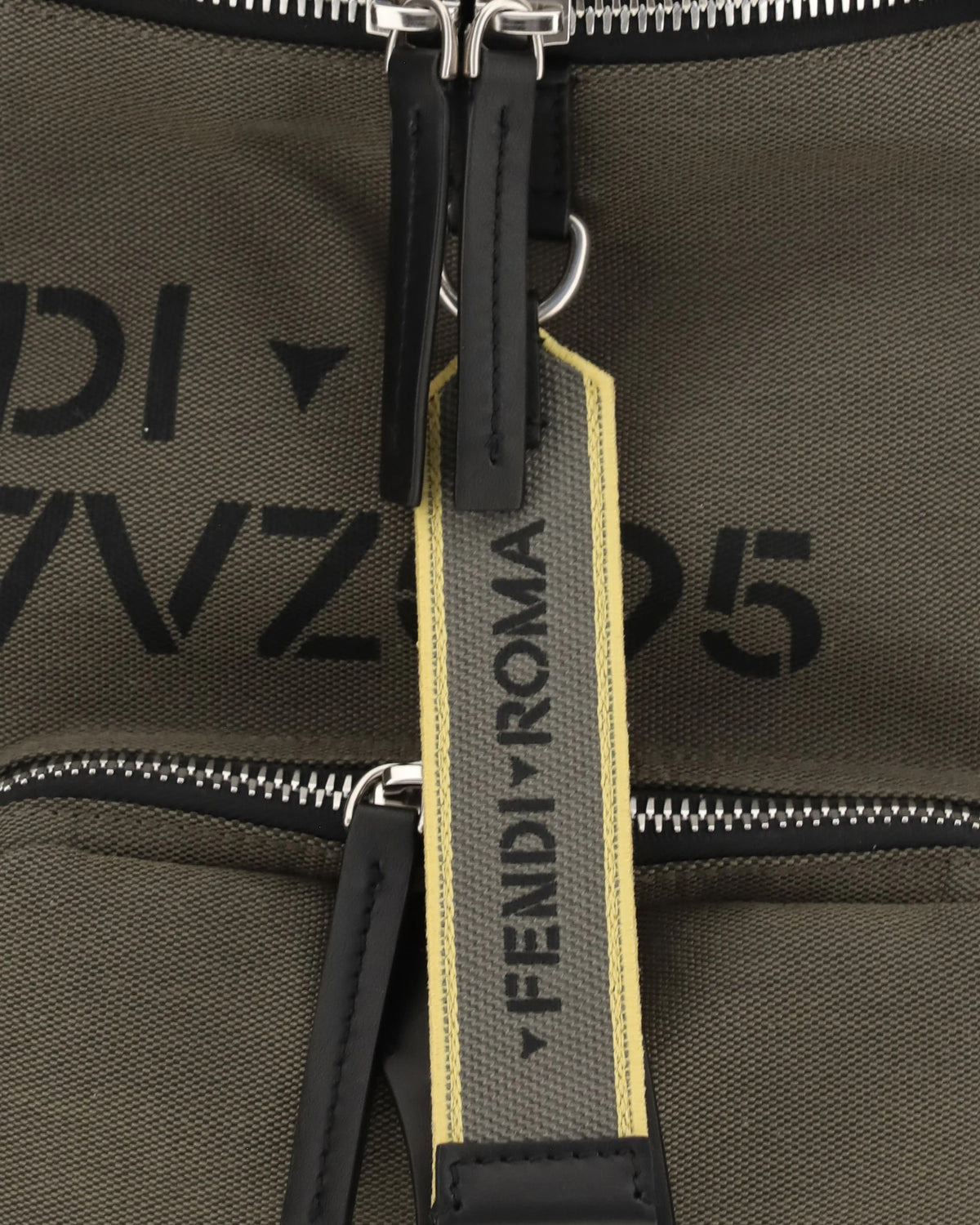 Fendi Tourist Canvas Backpack