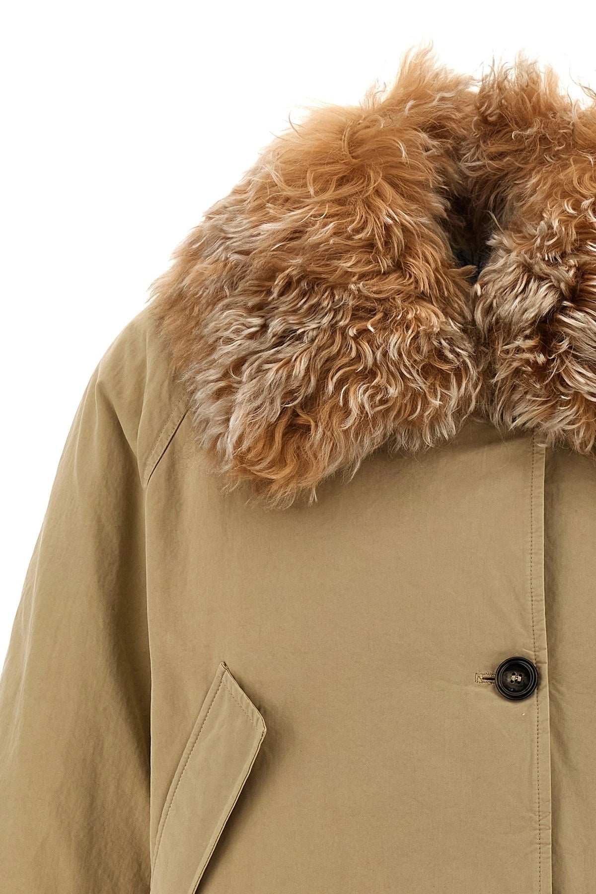 Prada Fur Collar Jacket