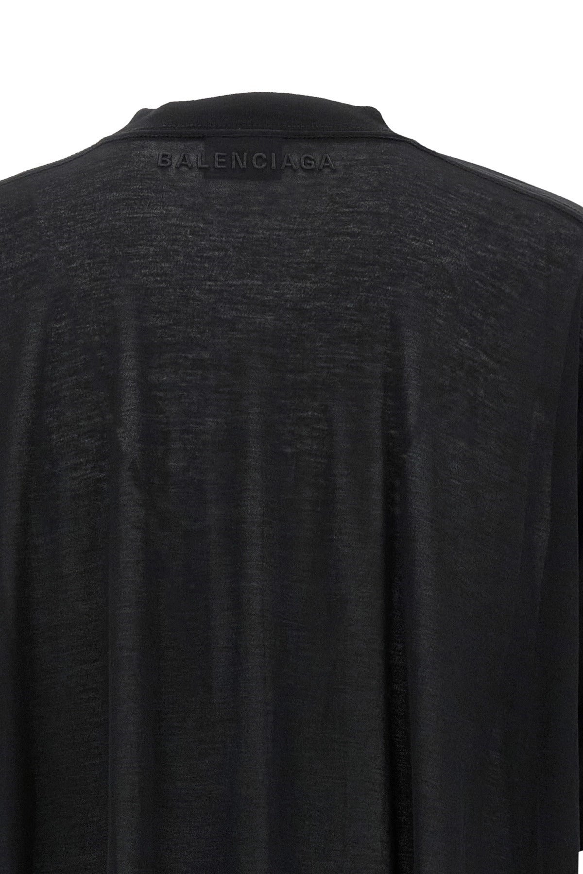 Balenciaga T-shirt à traîne courte