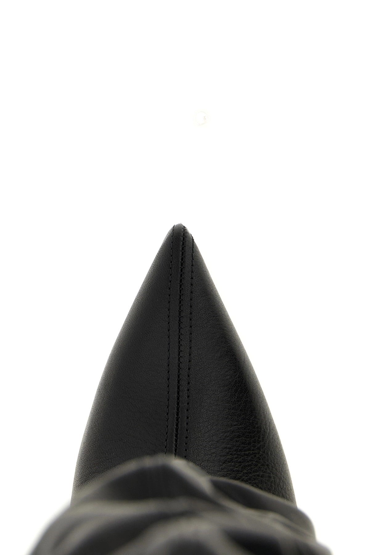 Balmain Hammered Leather Cuissardes