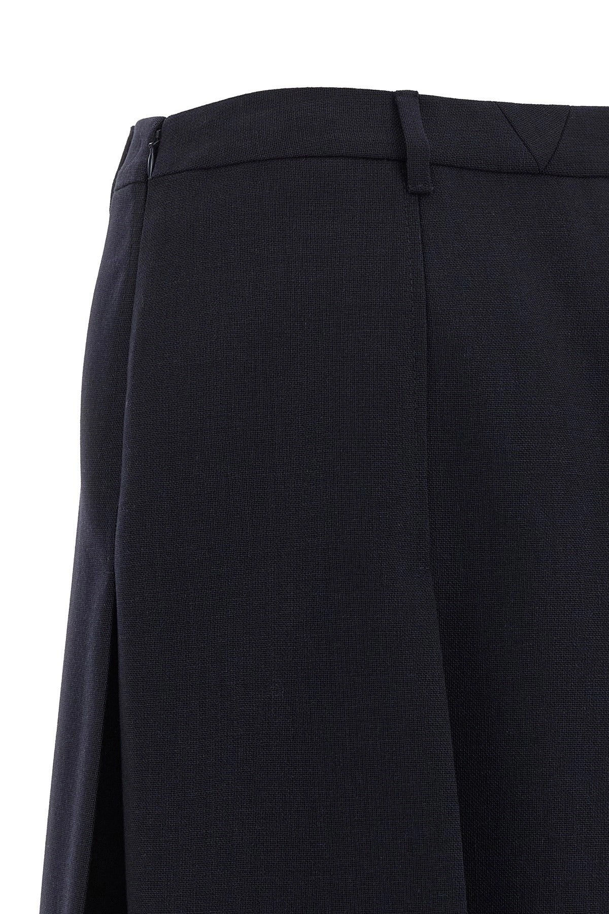 Prada Multi-Slit Midi Skirt