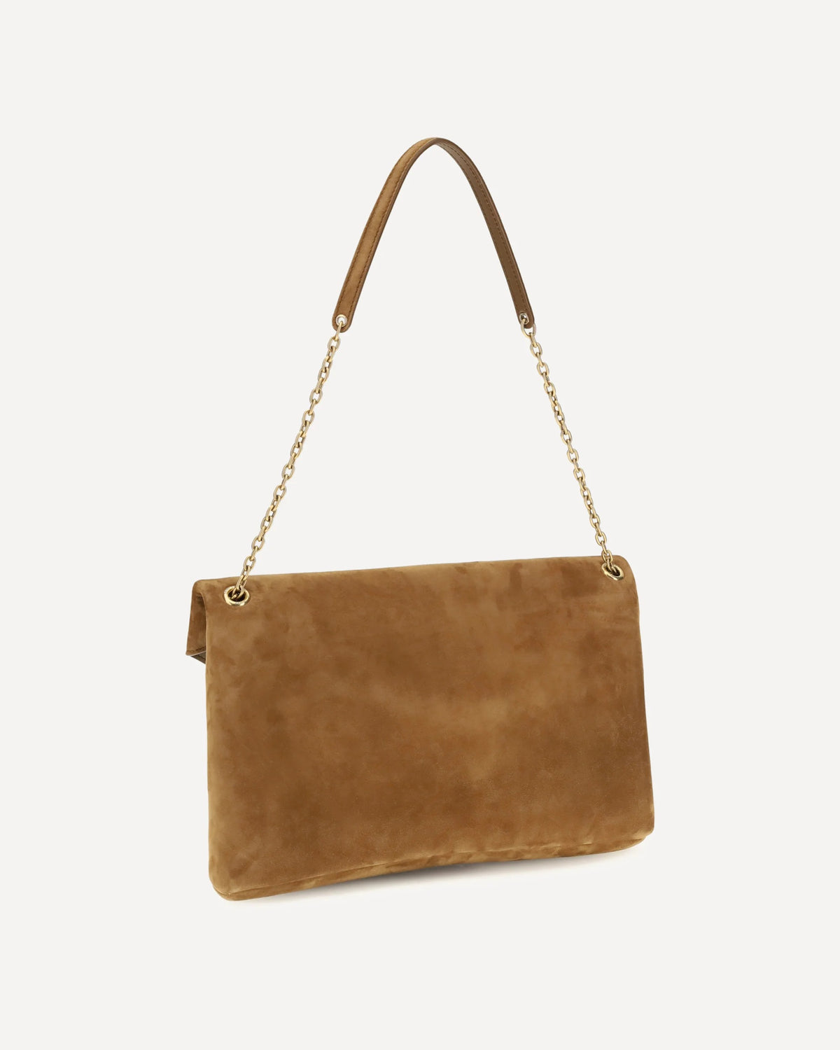 Saint Laurent Cassandre Suede Shoulder Bag