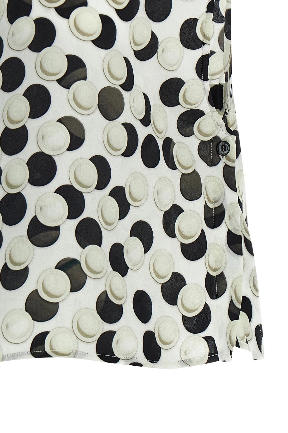 Fendi Polka Dot Crop Top