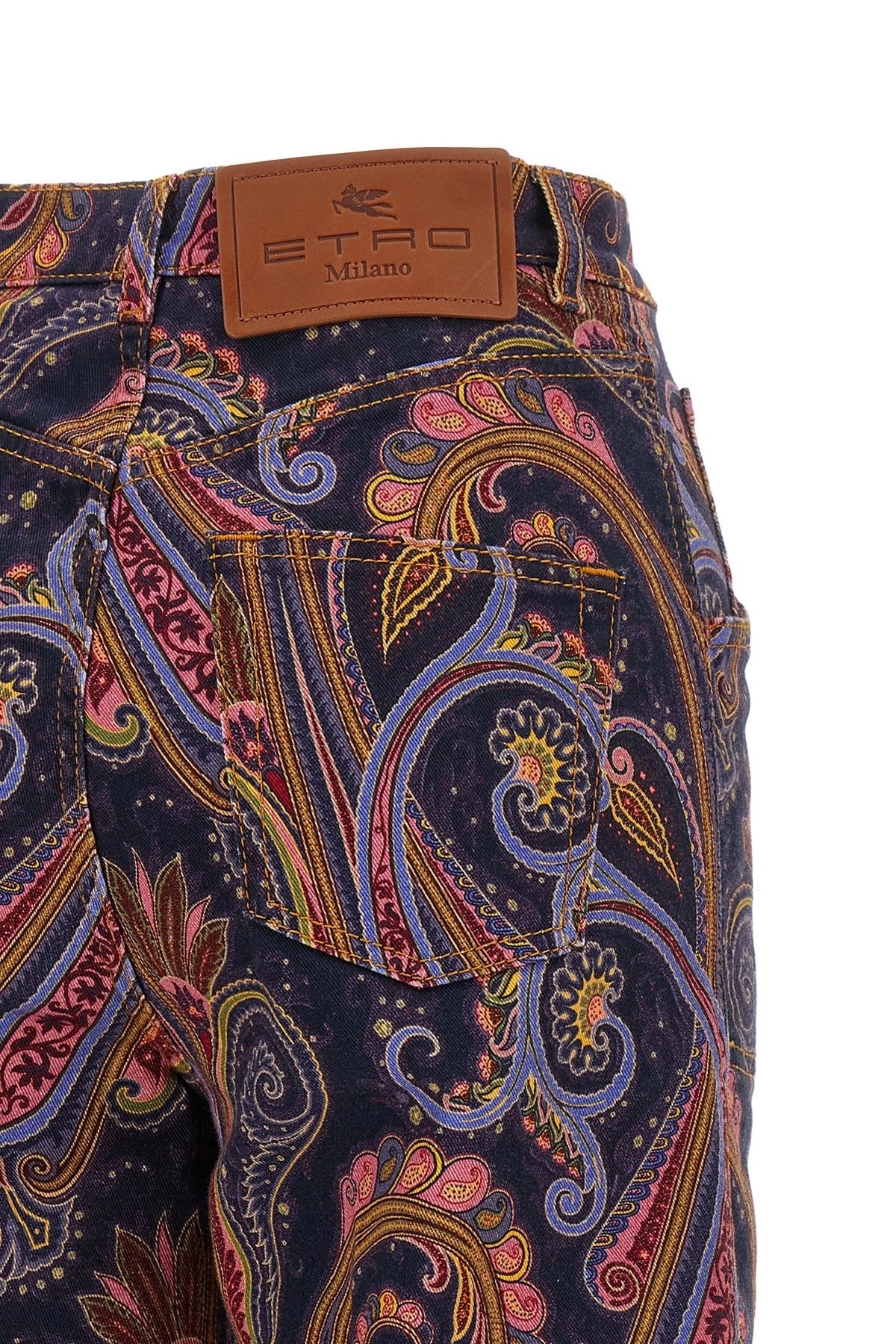Etro Paisley Flared Jeans