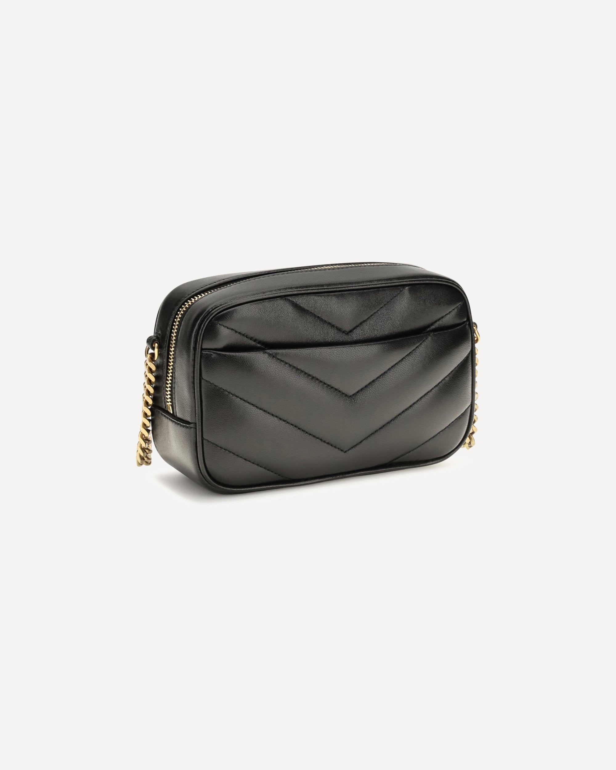 Saint Laurent Loulou Mini Leather Shoulder Bag
