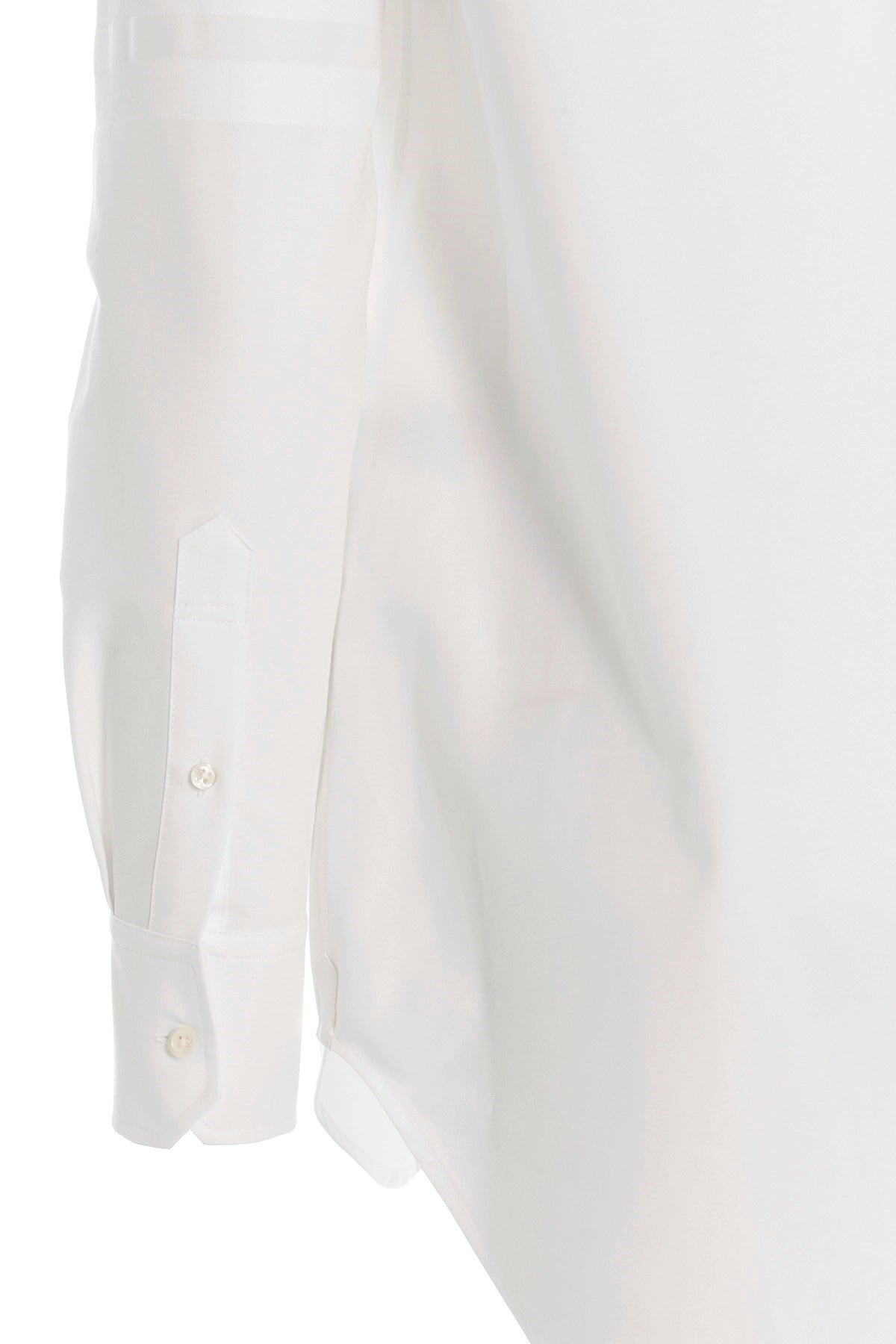Thom Browne Bluse mit Logo Pussy Bow