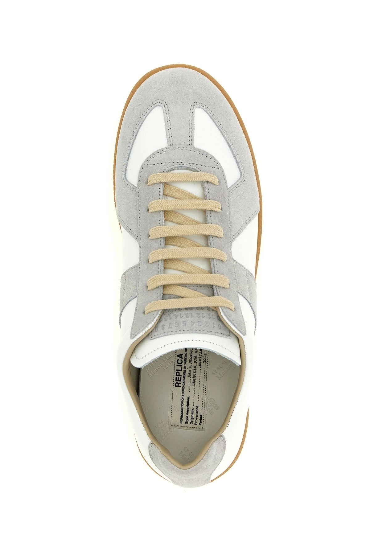 Maison Margiela Replica Leather Lace-Up Sneakers | Sendegaro JP