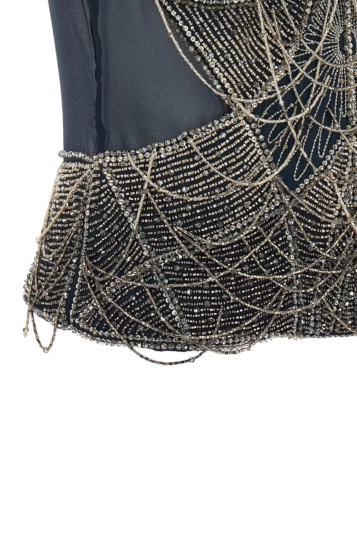 The Attico Beaded Embroidery Top