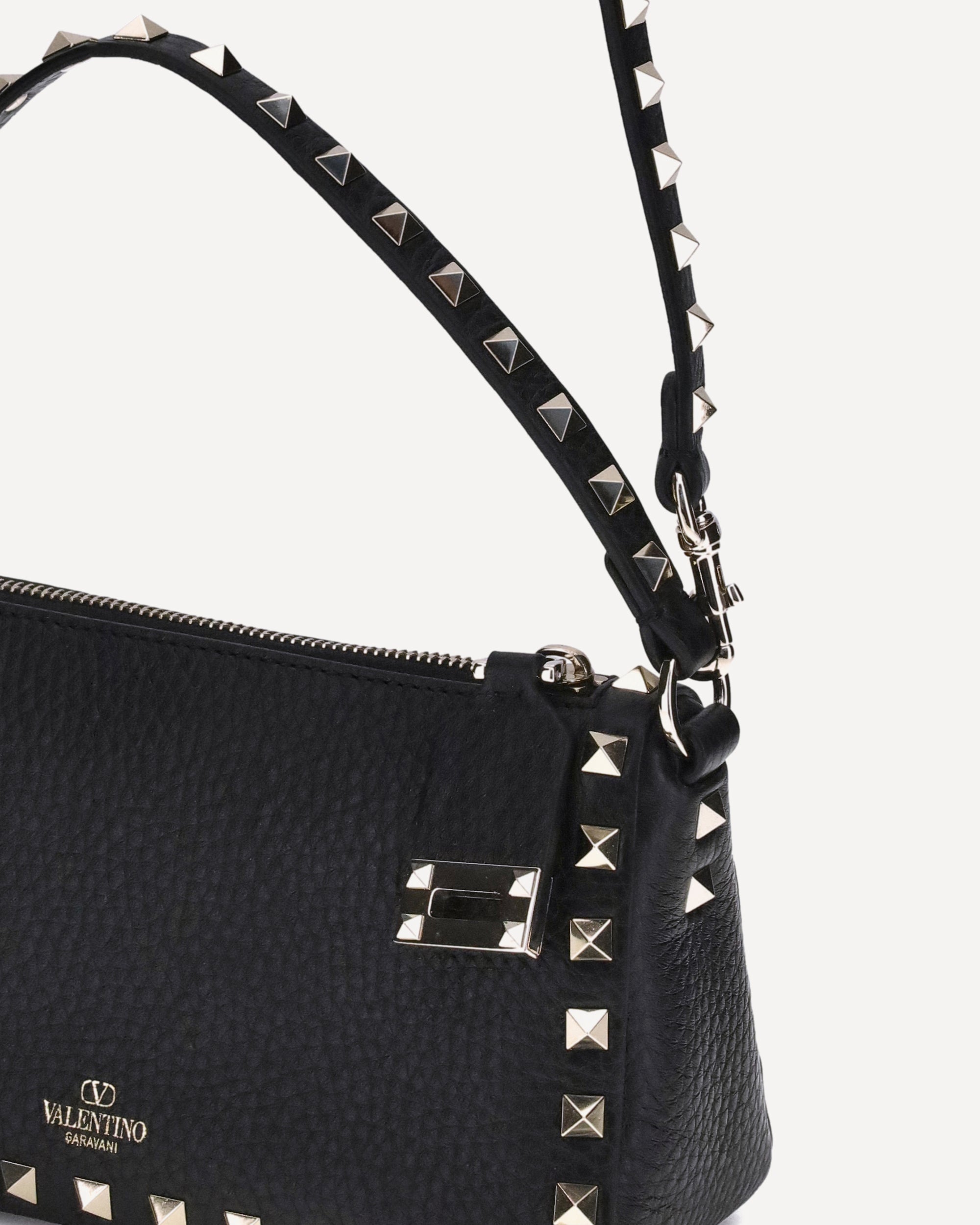 Valentino Garavani Rockstud Leather Shoulder Bag