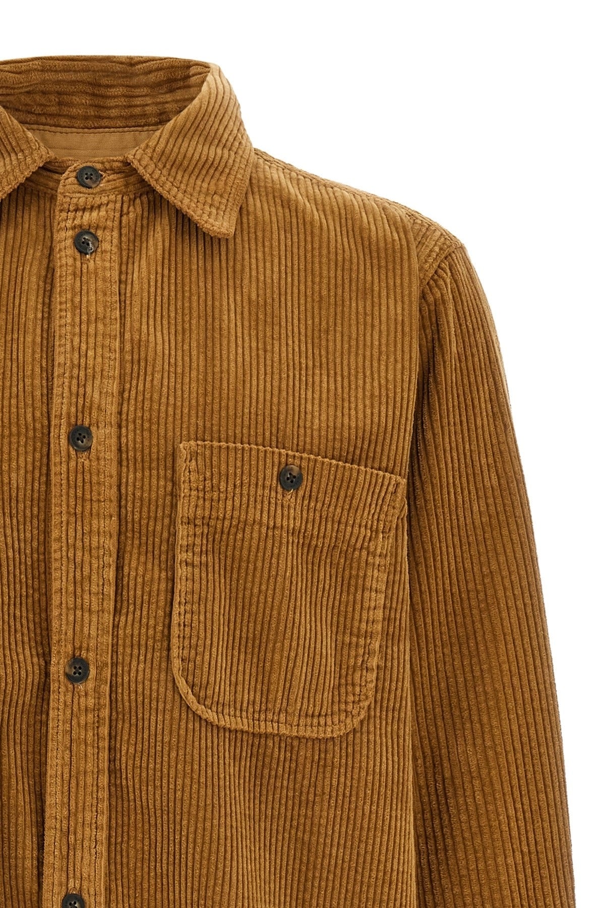 Isabel Marant Nario sobrecamisa de veludo cotelê