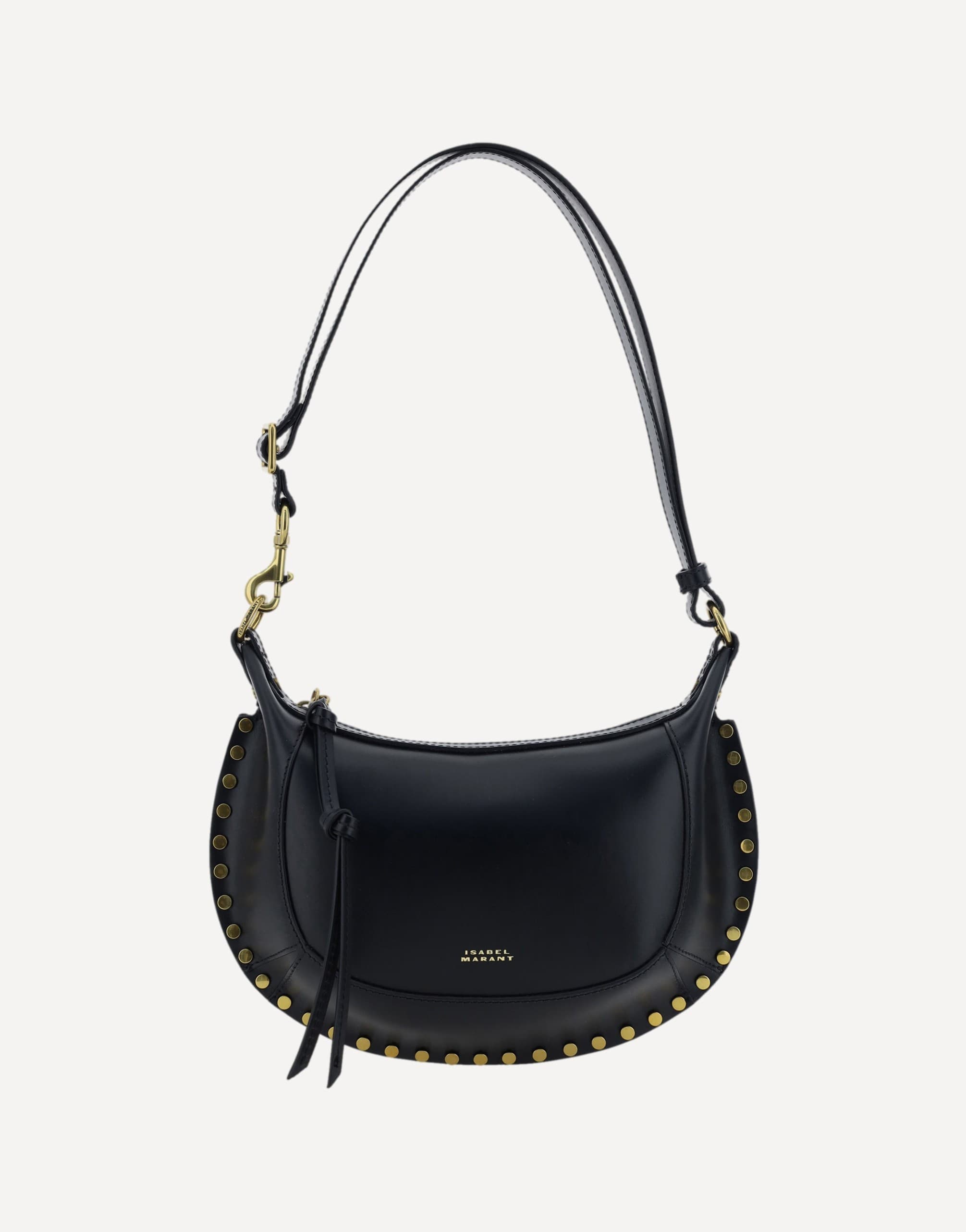 Isabel Marant Oskan Moon Leather Shoulder Bag