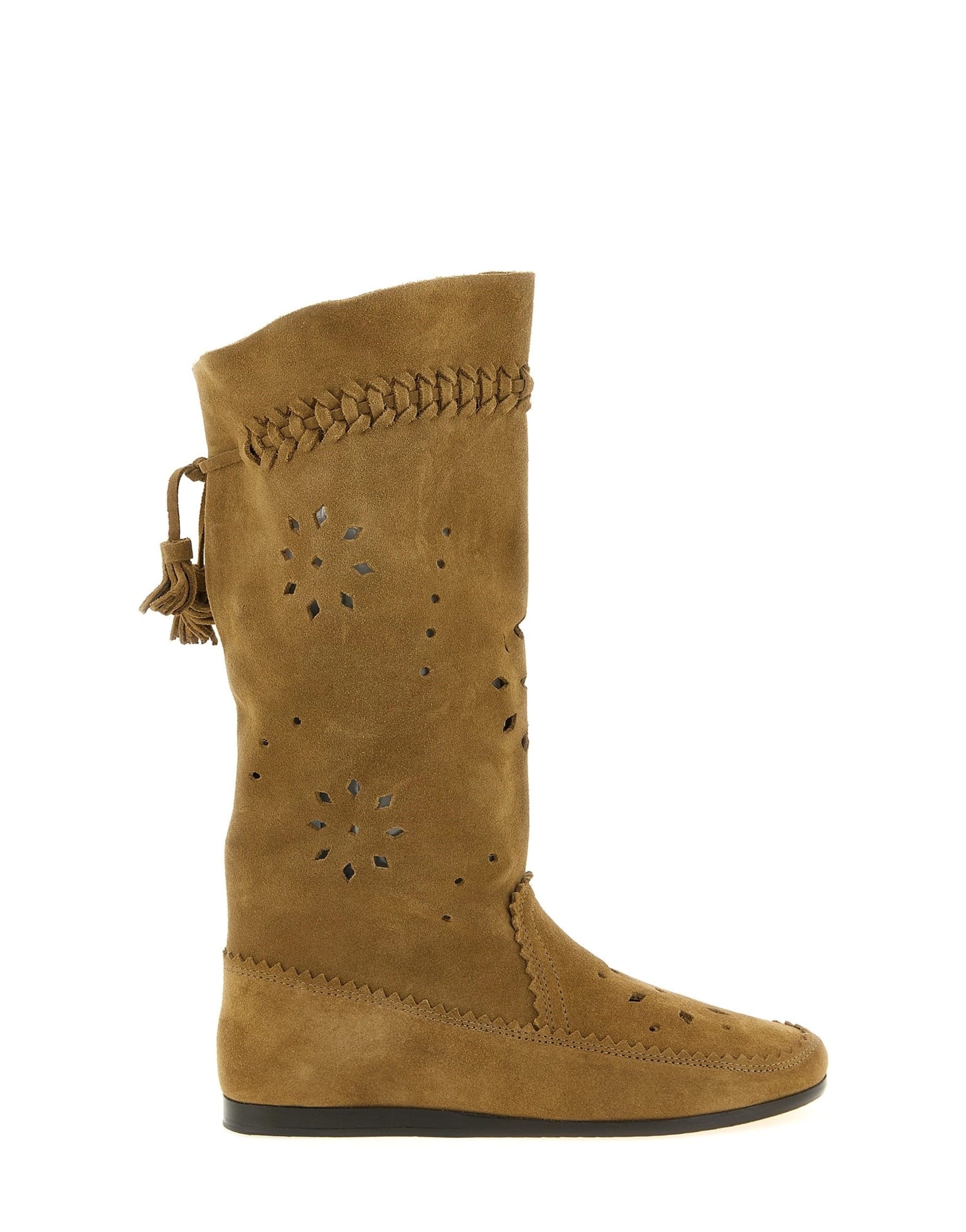 Isabel Marant Isabel Marant Welky Perforated Suede Boots