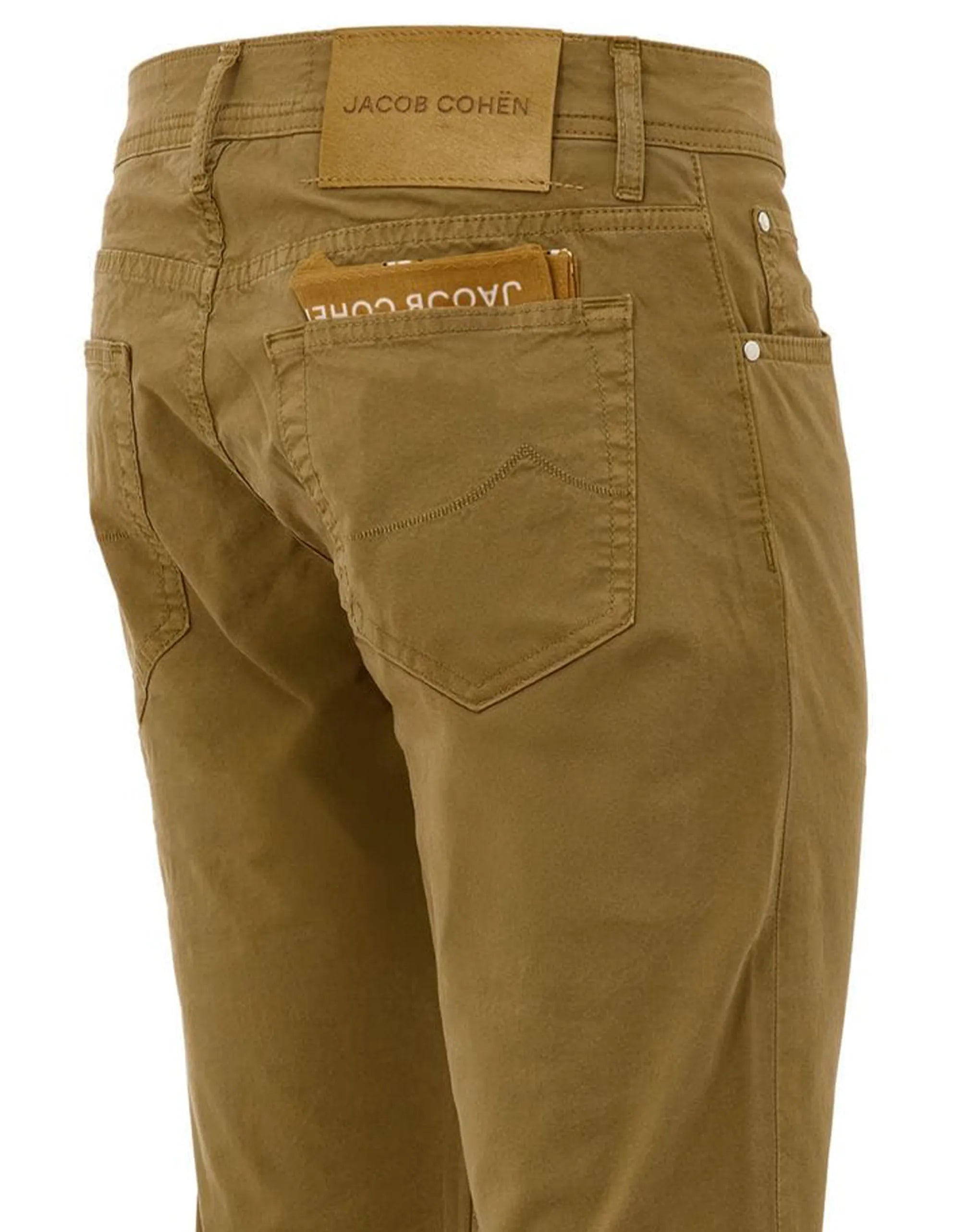 Jacob Cohen Ochre Stretch Nick Pants - alternate view