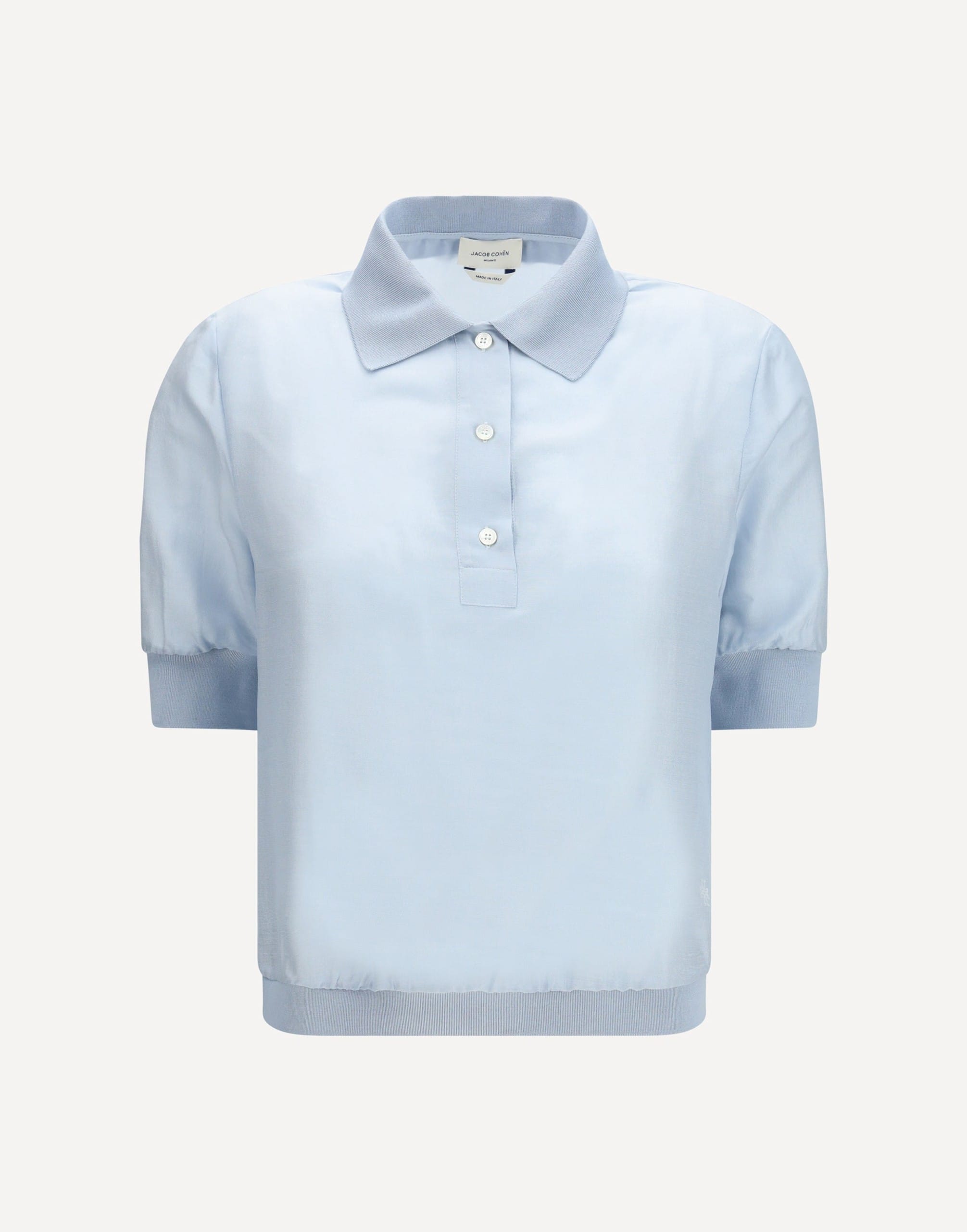 Jacob Cohen Jacob Cohen Short-Sleeve Blouse With Button Front