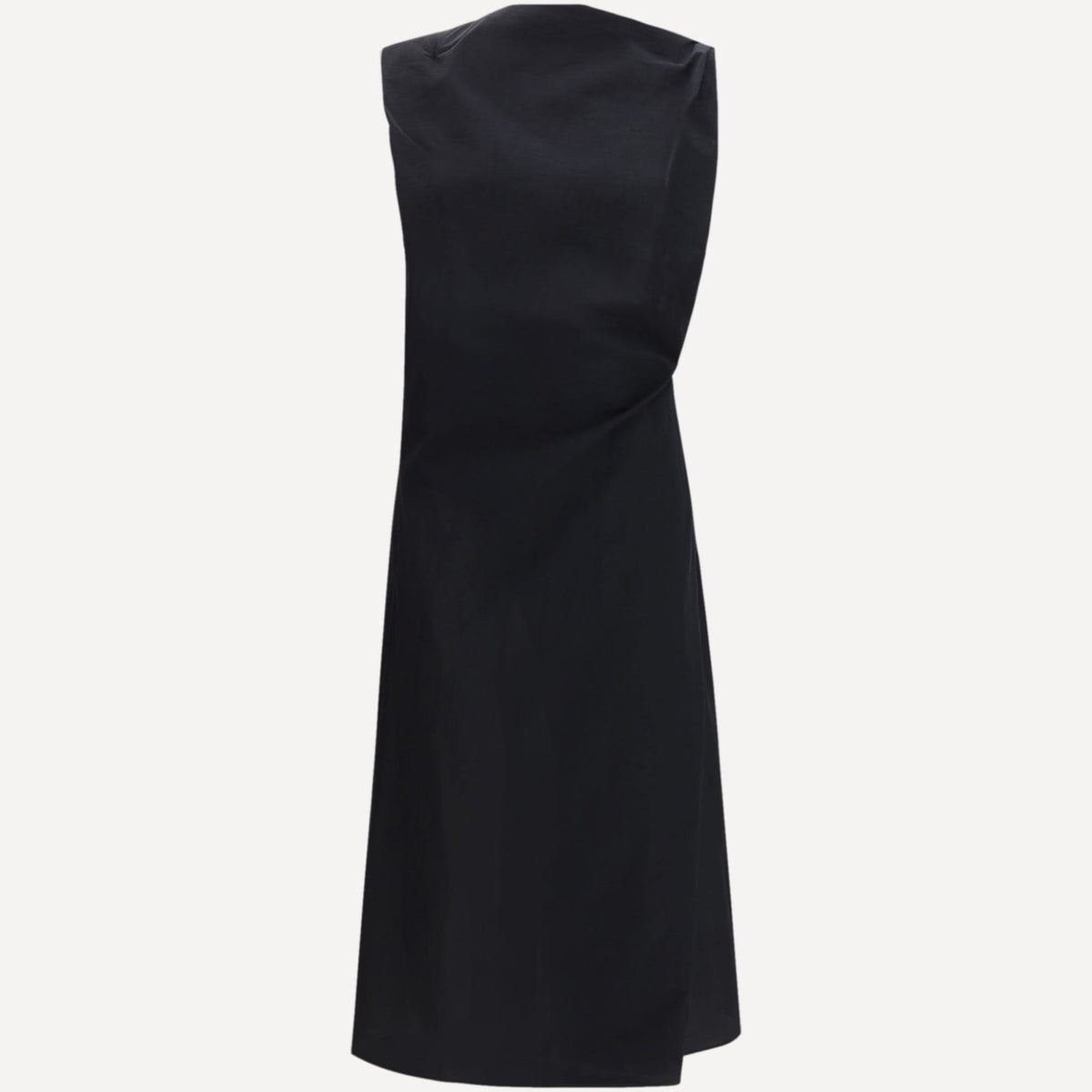 jacquemus black dress Jacquemus Drapped Midi Dress