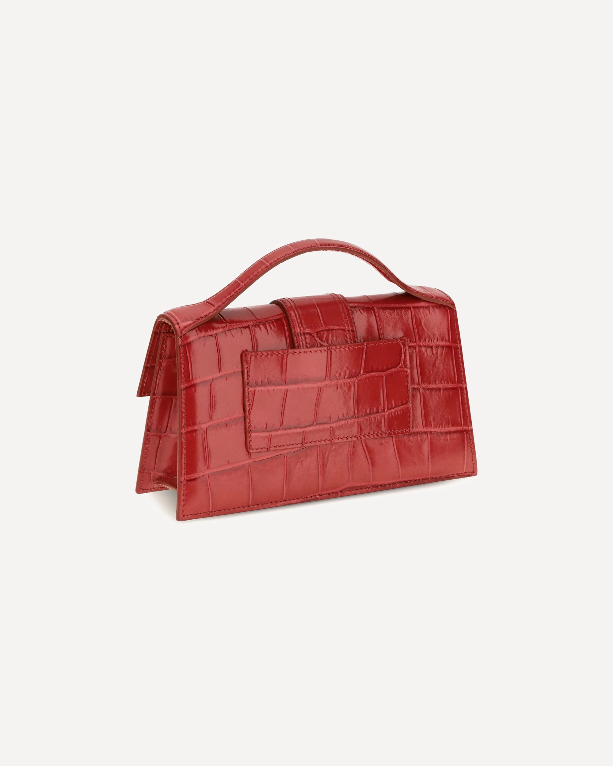 Jacquemus Le Grand Bambino Leather Top Handle Bag