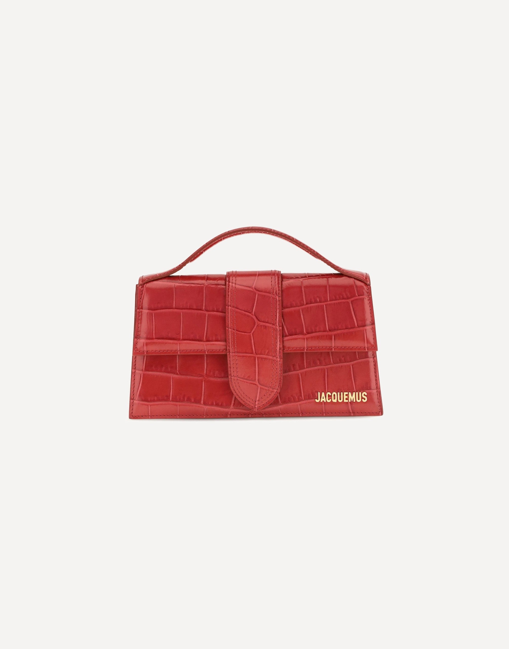Jacquemus Le Grand Bambino Leather Top Handle Bag