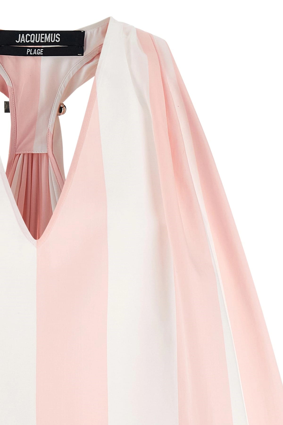 Jacquemus Jacquemus Norma Striped Cotton Top