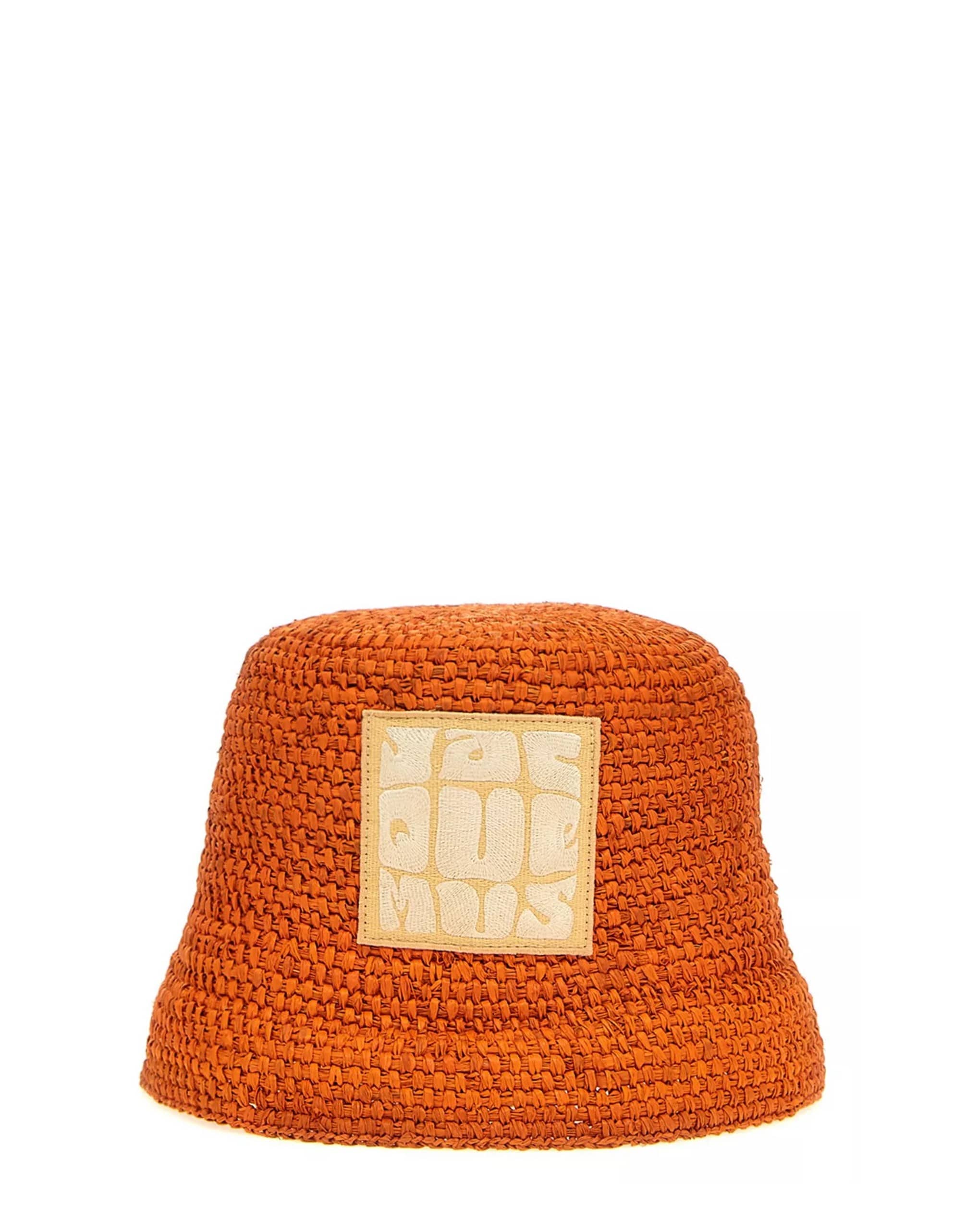 Jacquemus Jacquemus Orange Bob Ficiu Bucket Hat