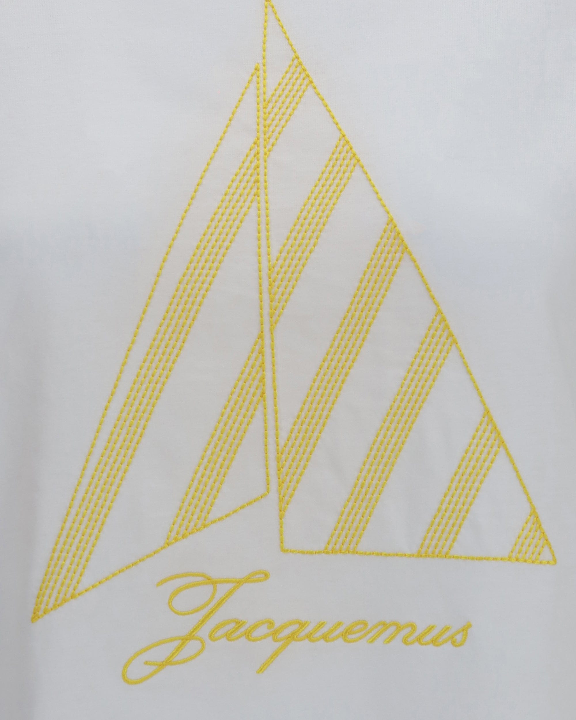 Jacquemus Jacquemus Voilier Sailboat Embroidered T-Shirt