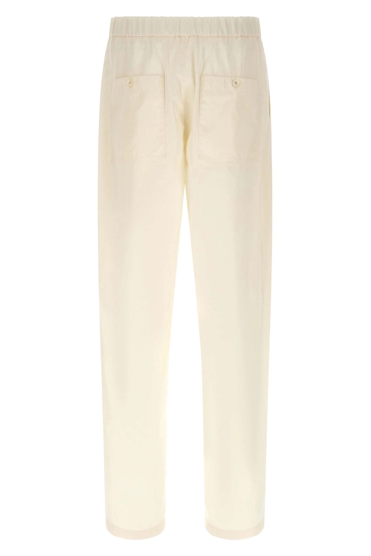 Jil Sander Jil Sander Beige Cotton Poplin Cargo Pants
