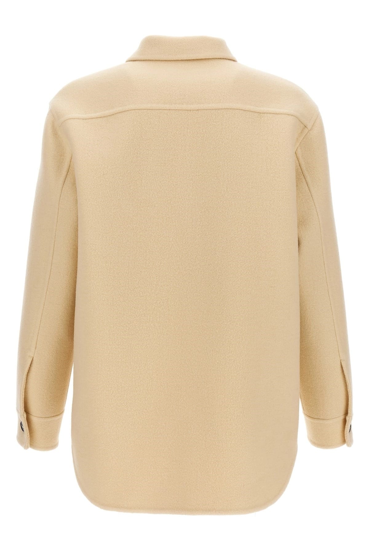 Jil Sander Jil Sander Beige Virgin Wool Coat