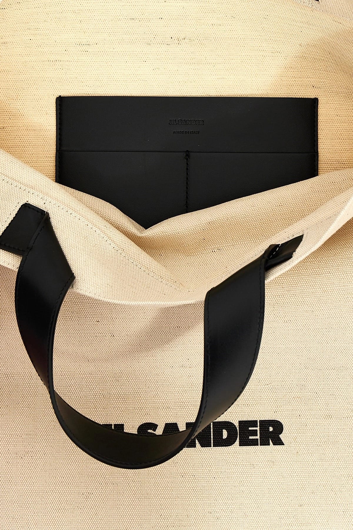 Jil Sander Jil Sander Border Book Tote Square