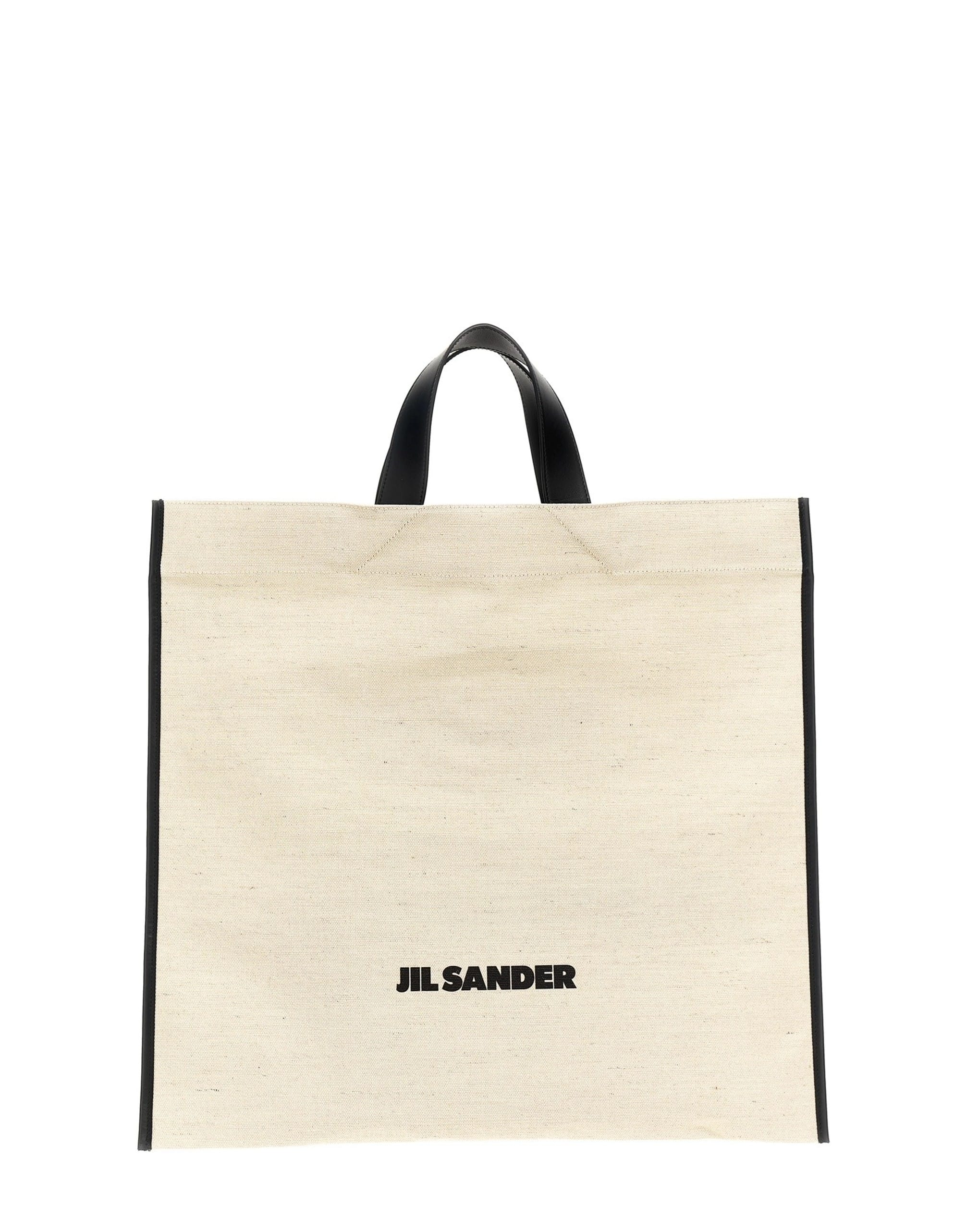 Jil Sander Jil Sander Border Book Tote Square