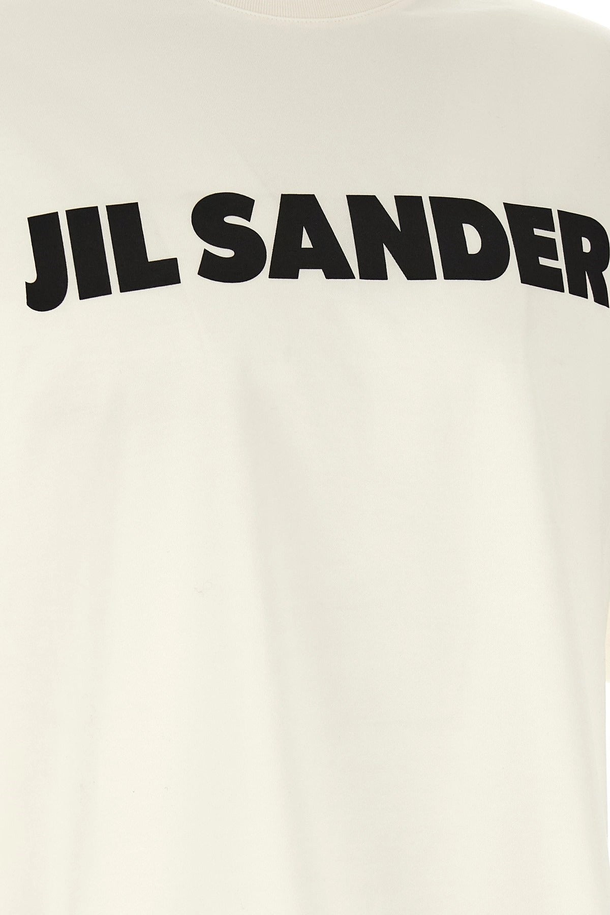 Jil Sander Contrast Logo Print T-Shirt