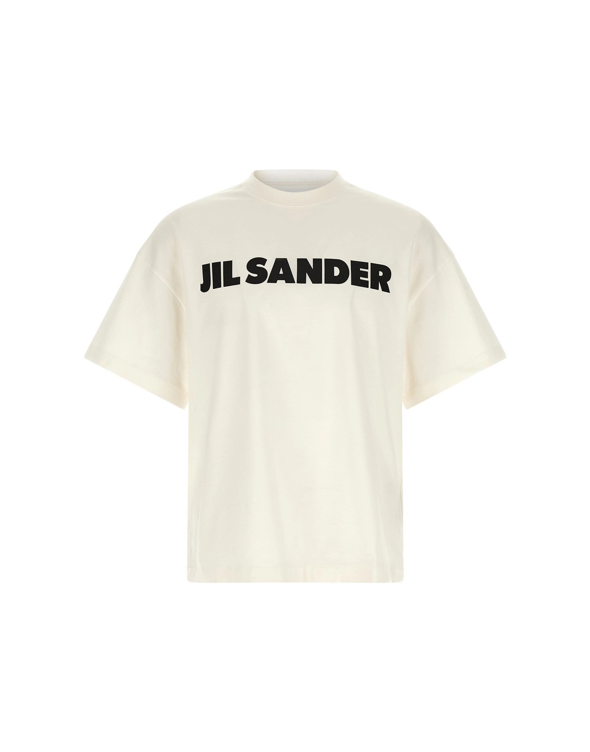 Jil Sander Contrast Logo Print T-Shirt