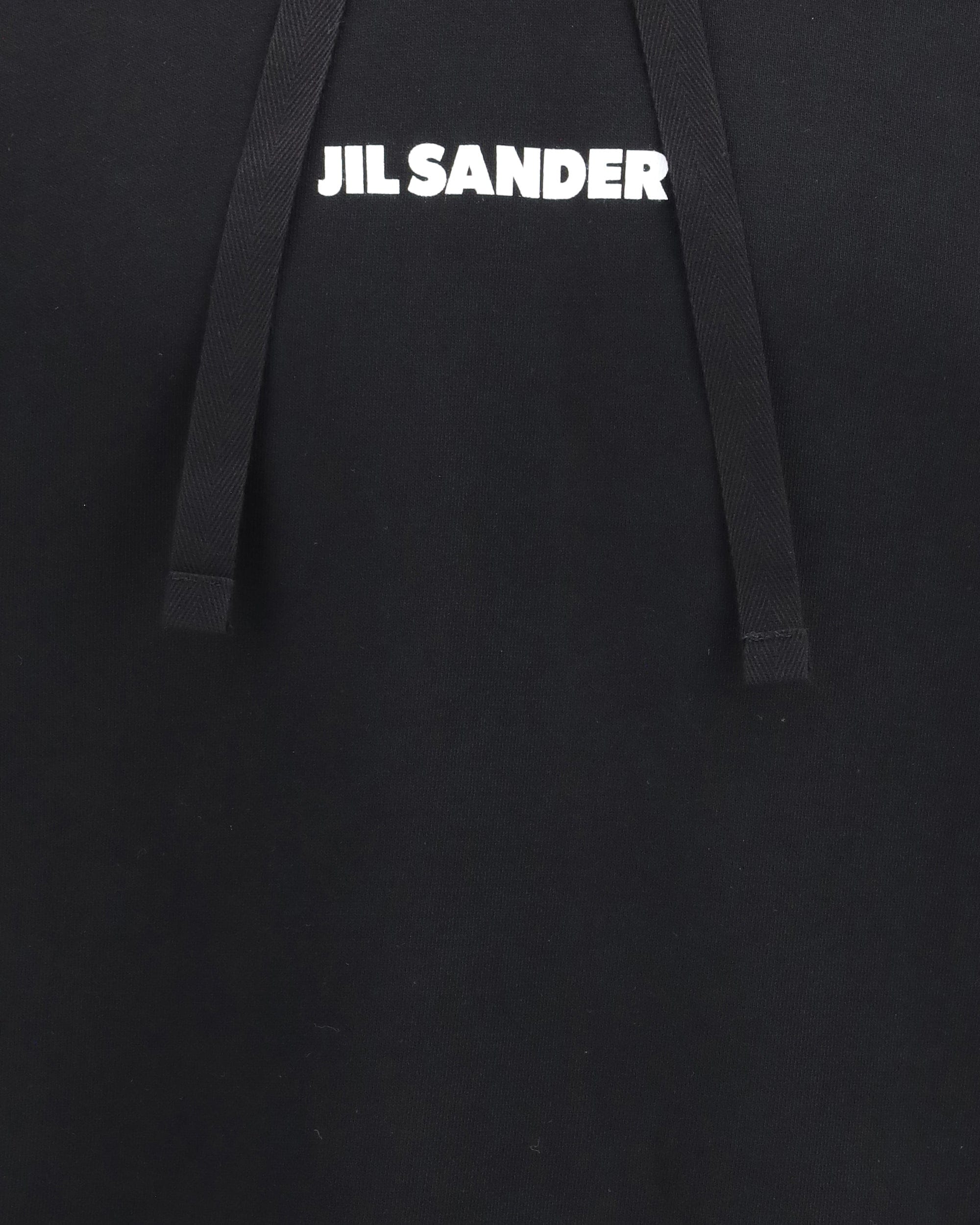 Jil Sander Cotton Logo-Detail Hoodie