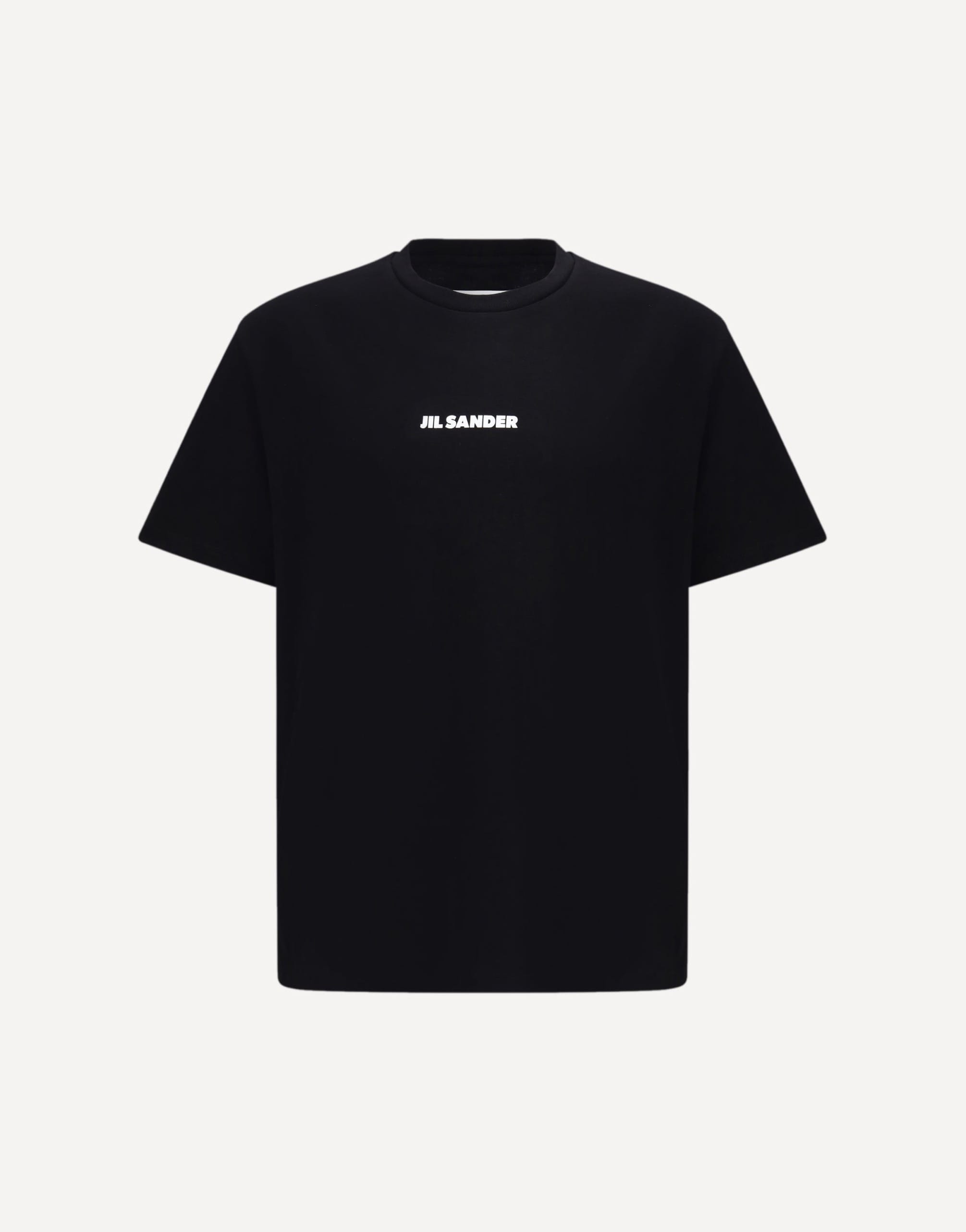Jil Sander Crew-Neck Cotton T-Shirt With Printed Logo