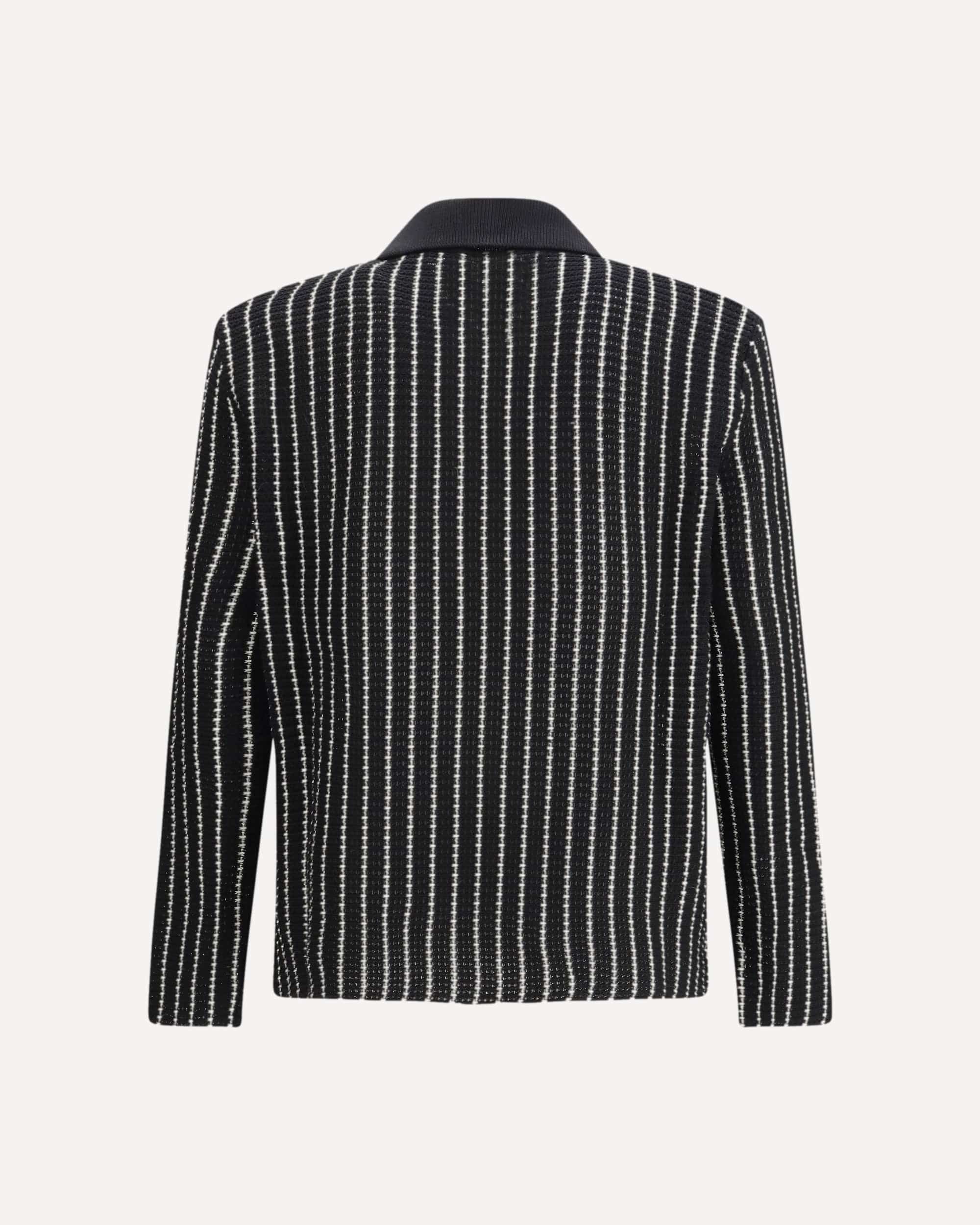Jil Sander Embroidered Crochet Cardigan