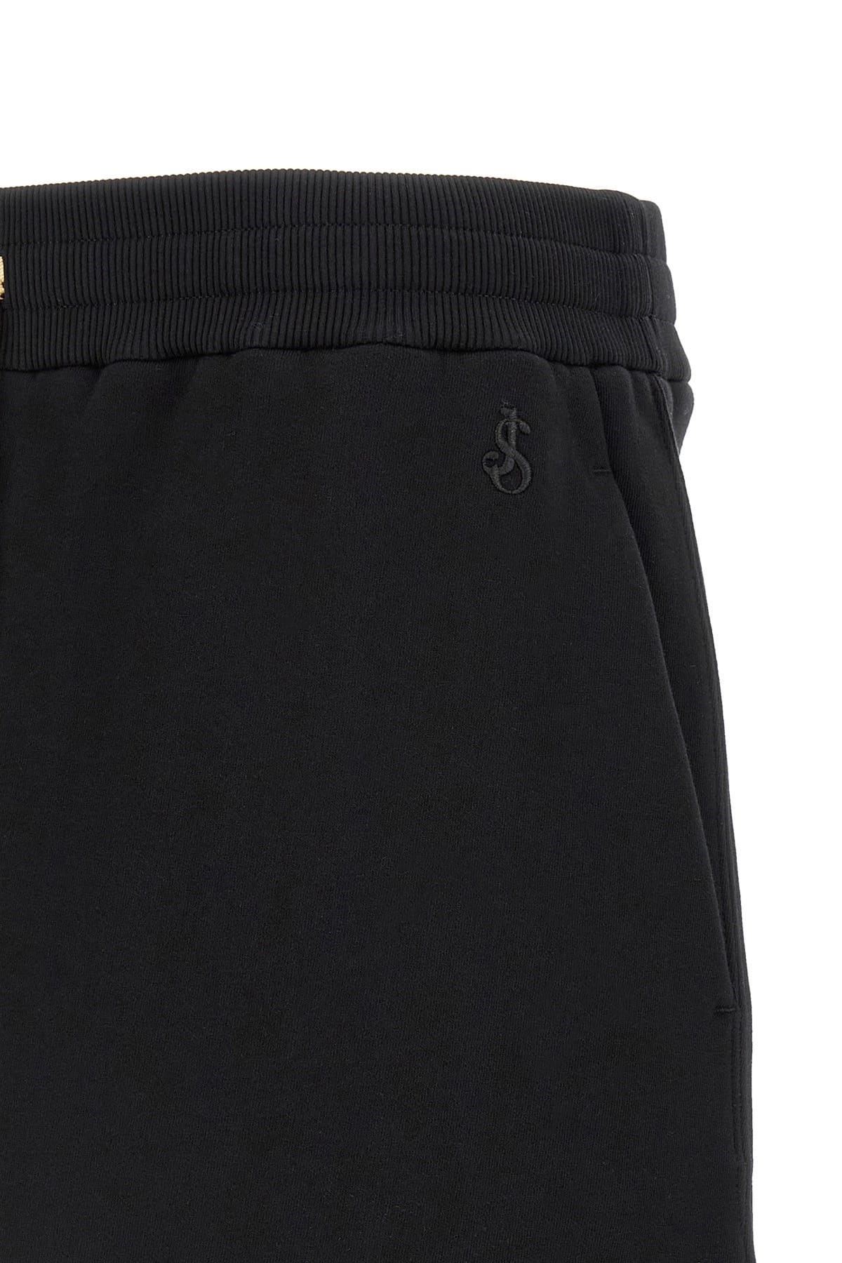 Jil Sander Jil Sander Embroidered Logo Bermuda Shorts