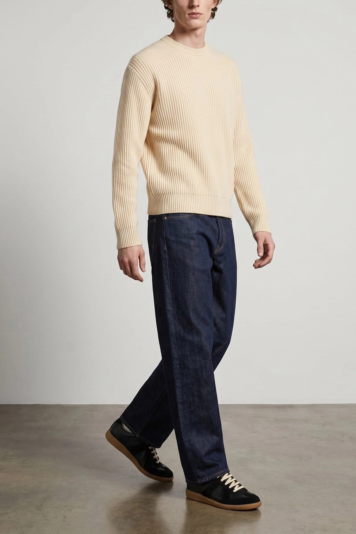 Jil Sander フィッシャーマンズリブセーター - alternate view