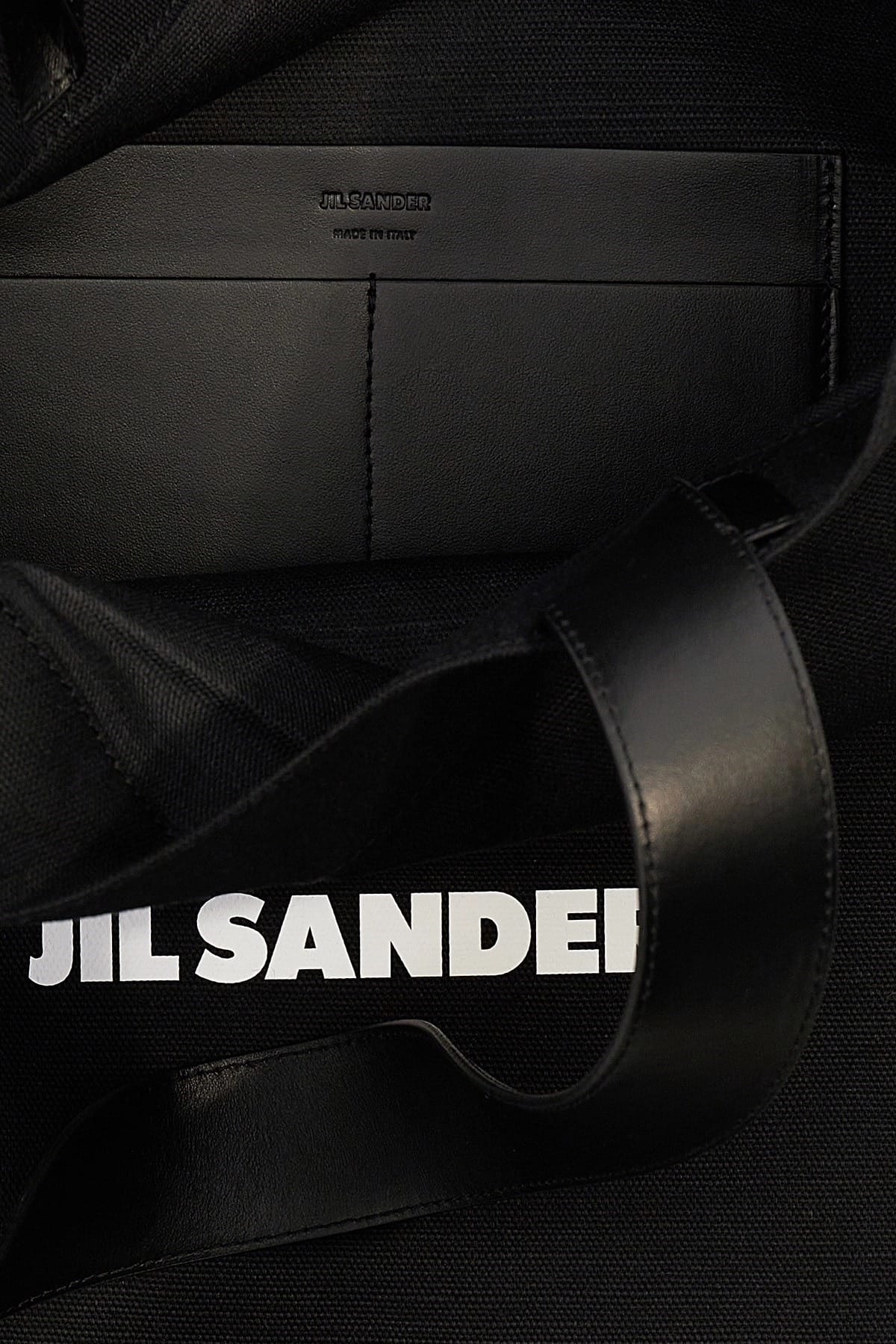 Jil Sander Jil Sander Flat Shopper Large Shopping Bag