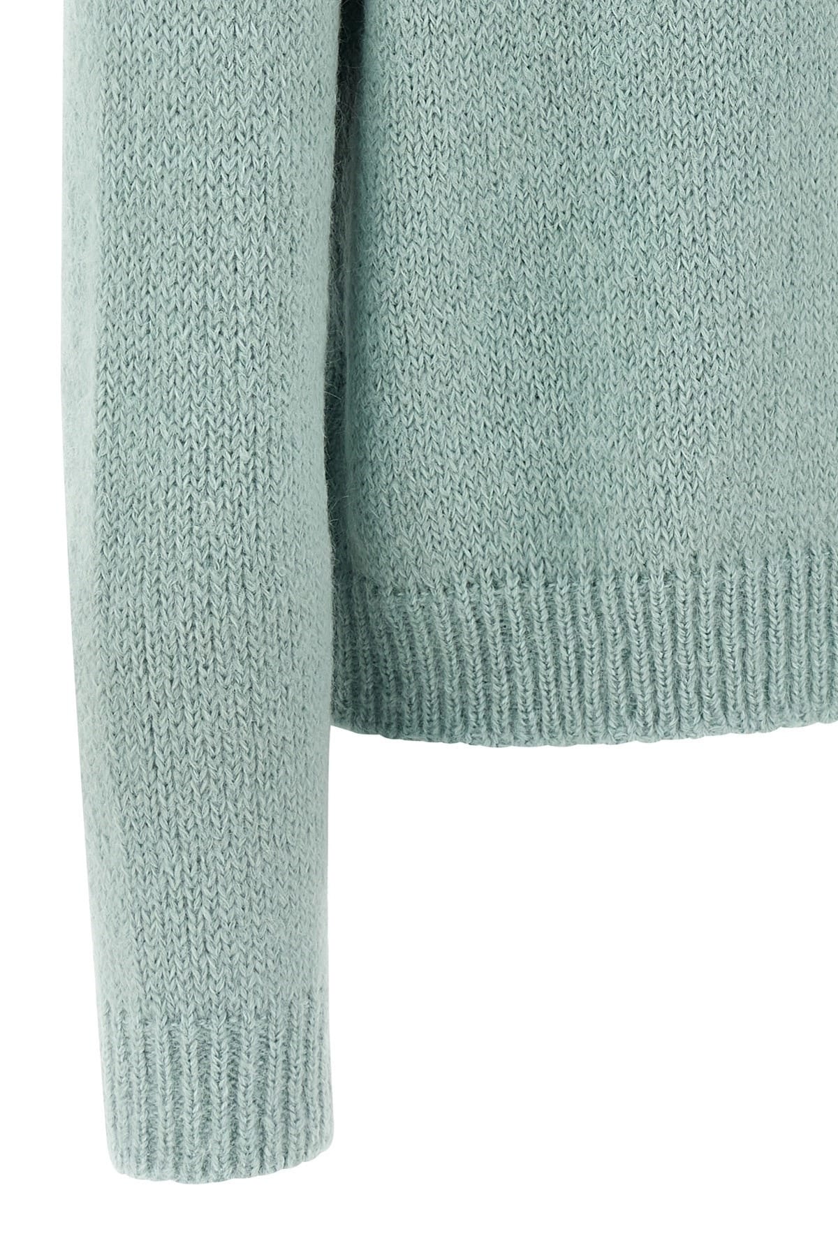 Jil Sander Jil Sander Light Blue Alpaca Wool Sweater