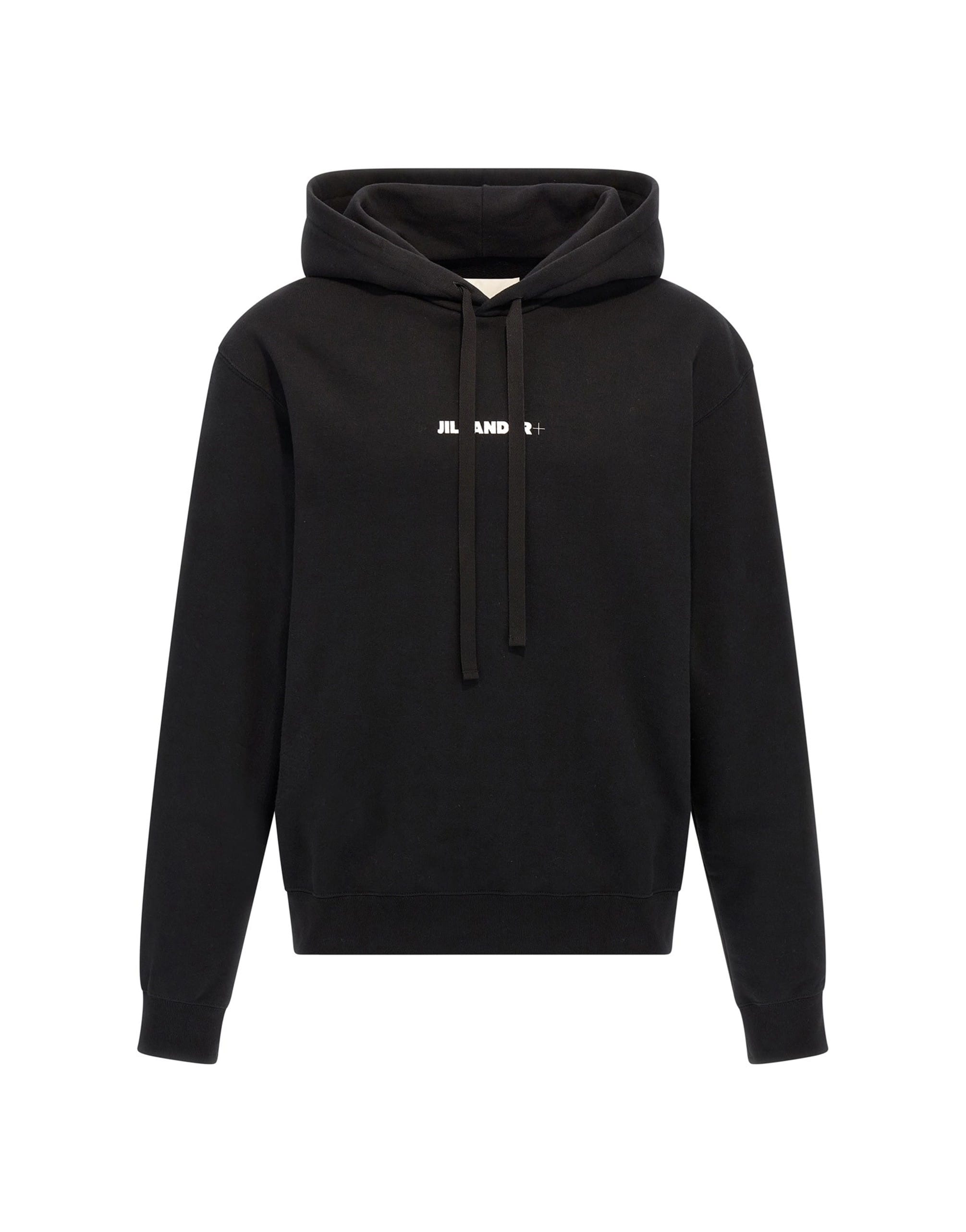 Jil Sander Jil Sander Logo Print Hoodie