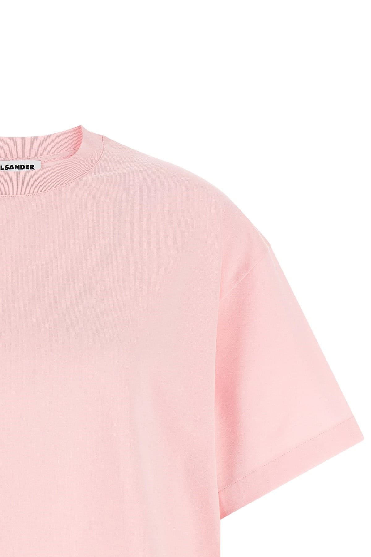 Jil Sander Jil Sander Pink Logo T-Shirt