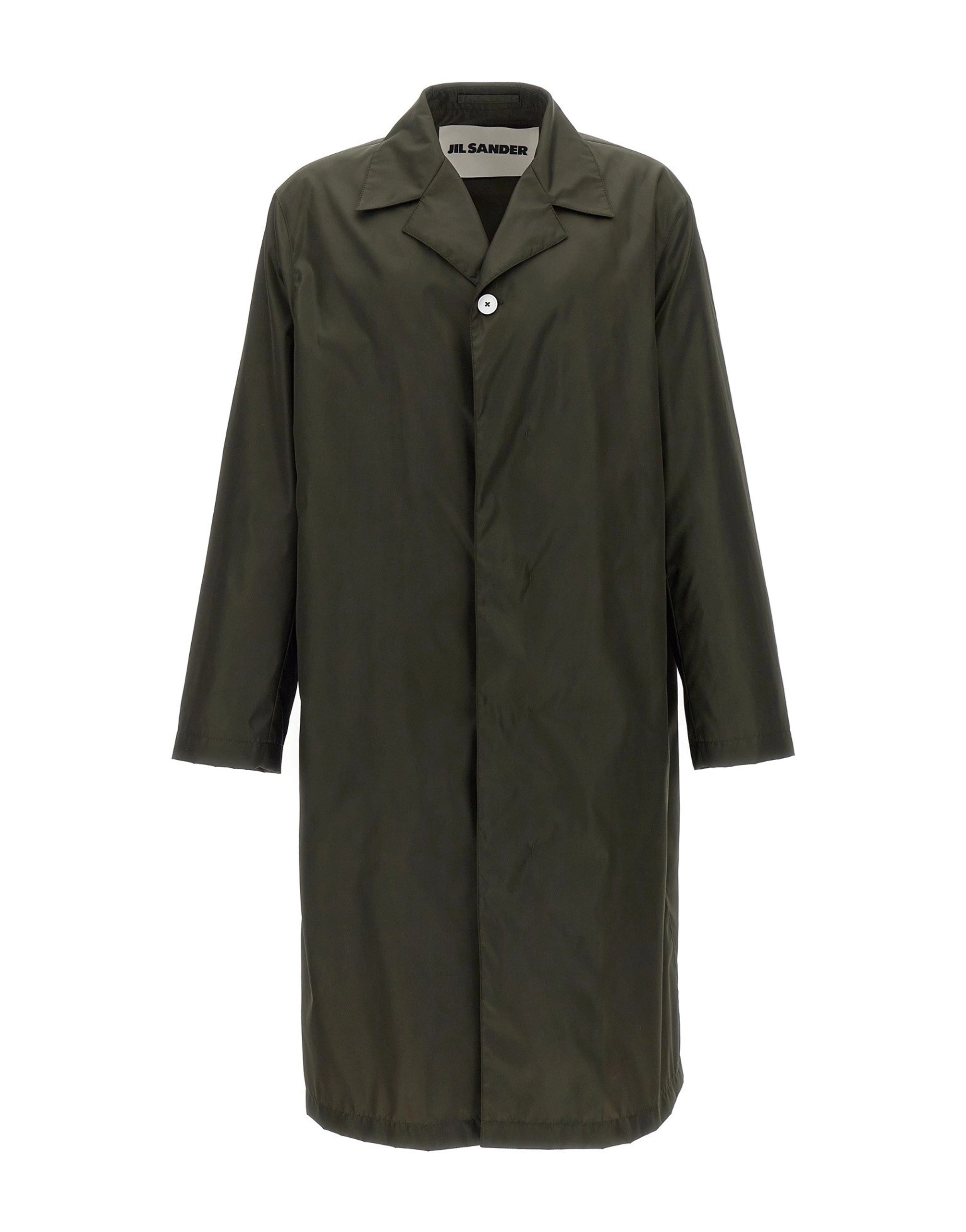 Jil Sander 22SS ロングコート定価31万 Jil Sander Single-Breasted Nylon Trench Coat | Sendegaro