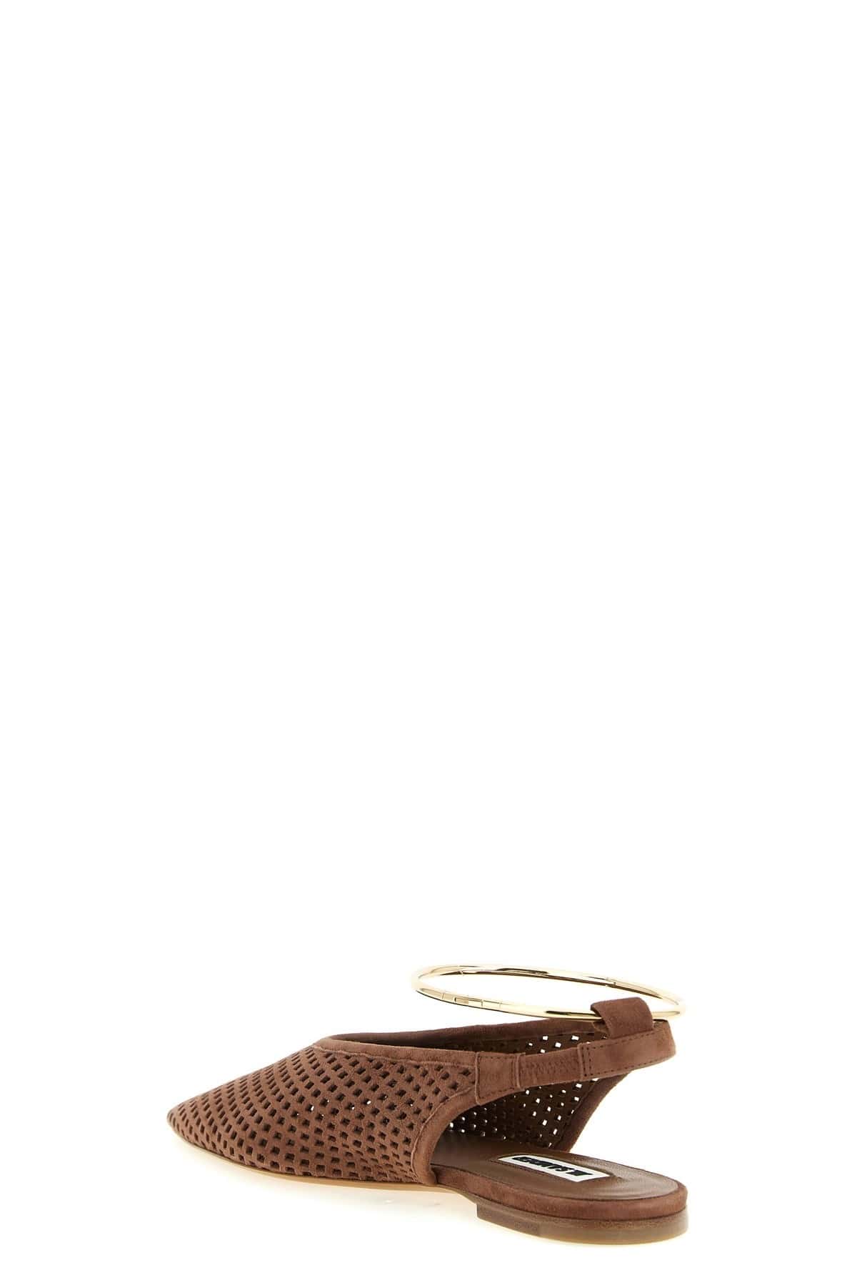Jil Sander Jil Sander Sling Back Pointed Ballet Flats