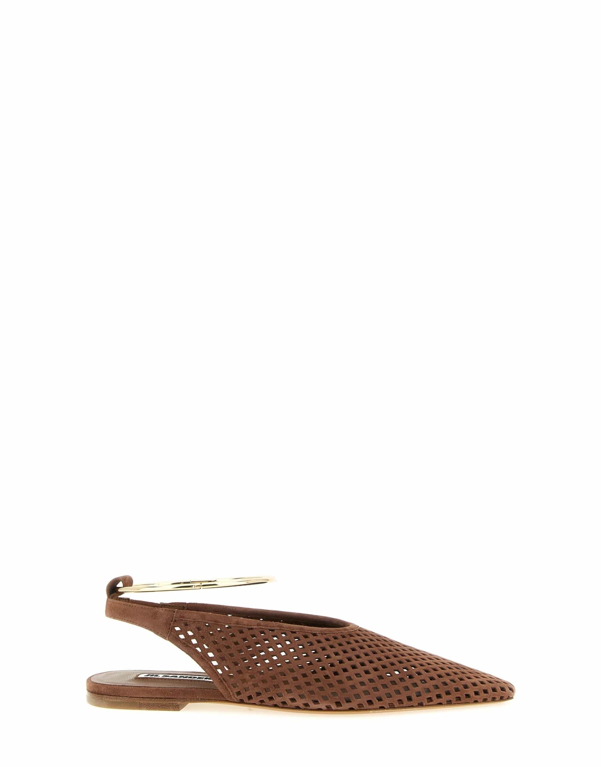 Jil Sander Jil Sander Sling Back Pointed Ballet Flats