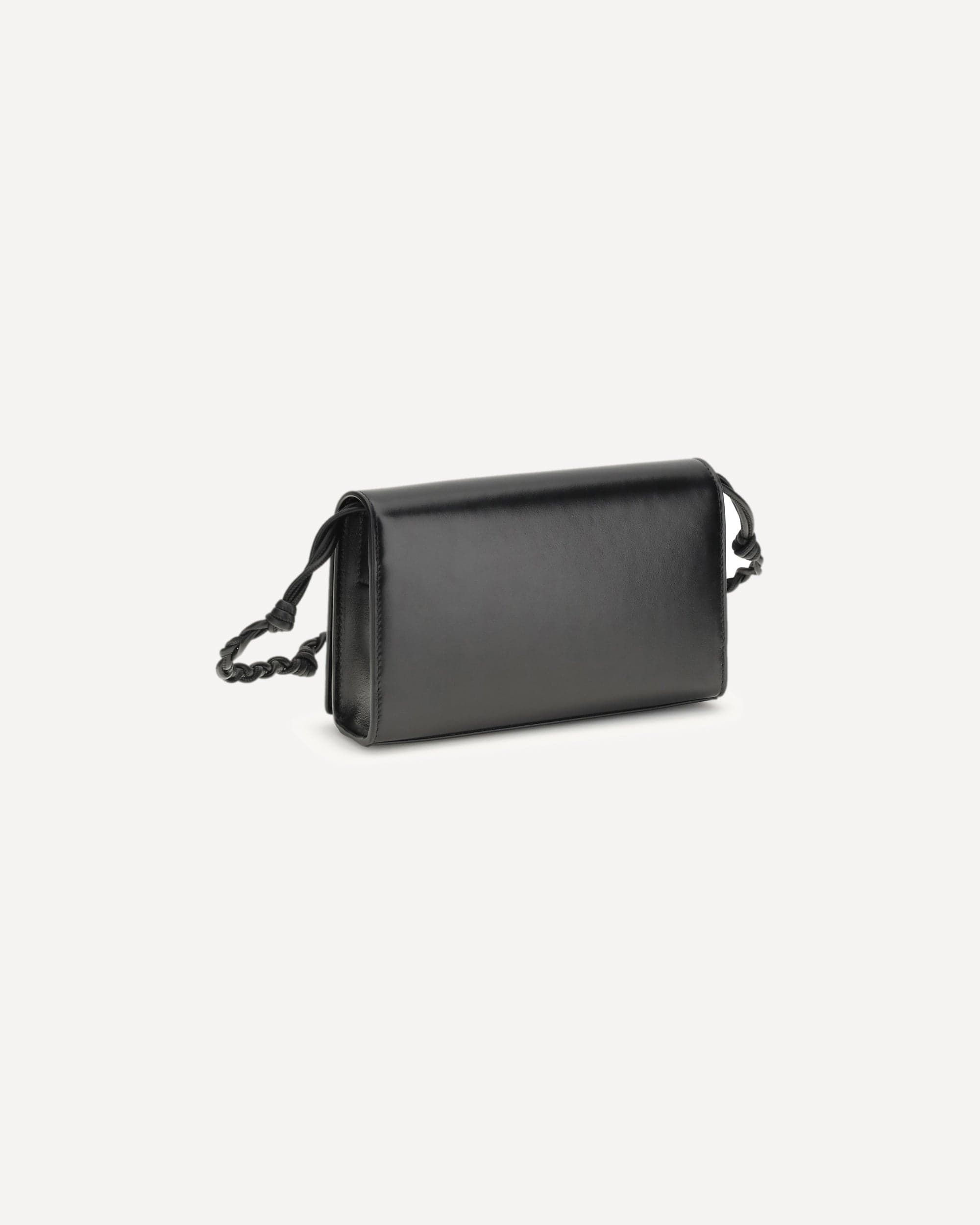 Jil Sander Tangle Wallet With Shoulder Strap
