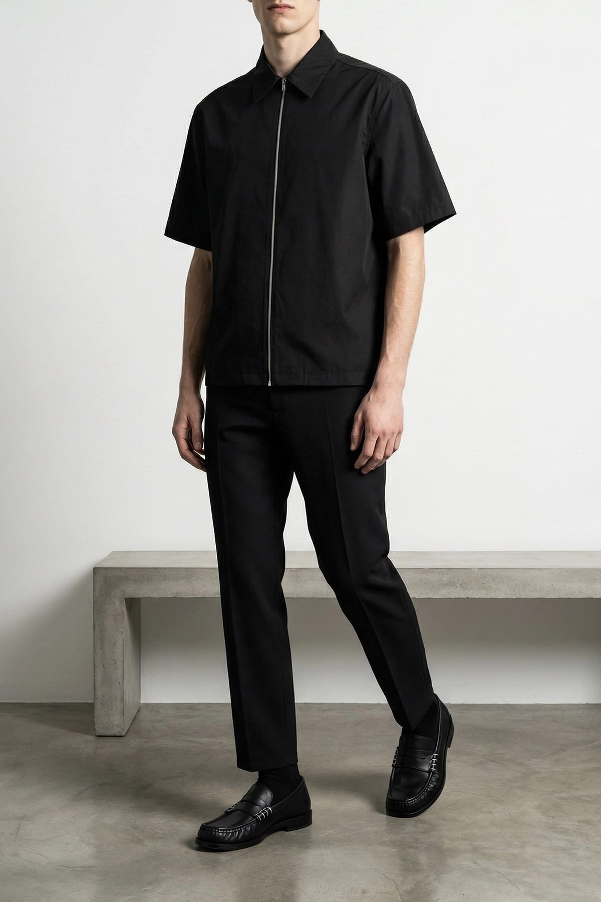 Jil Sander Pantalon en gabardine technique Jil Sander - alternate view