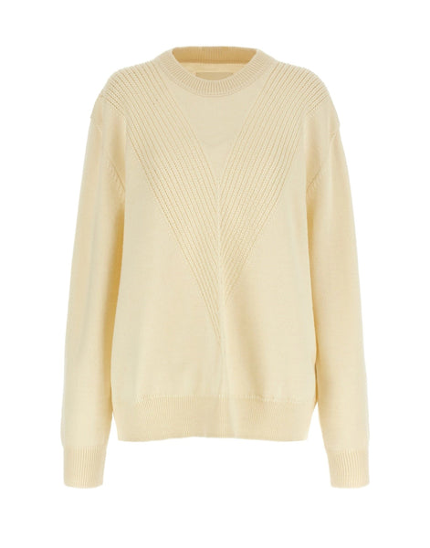 Jil Sander Wool Crew Neck Sweater | Sendegaro