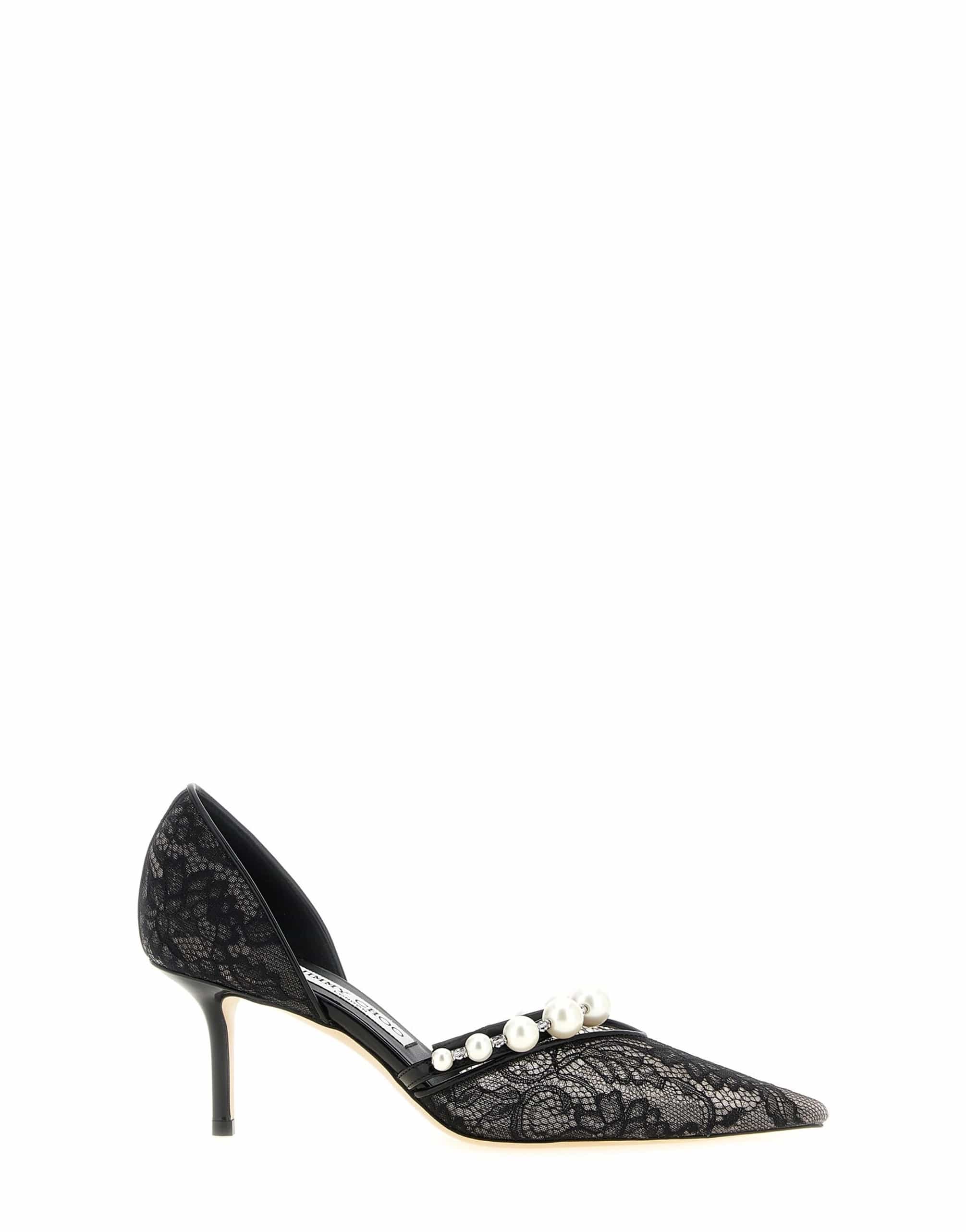 Jimmy Choo Jimmy Choo Aurelie Lace Pointed Pumps